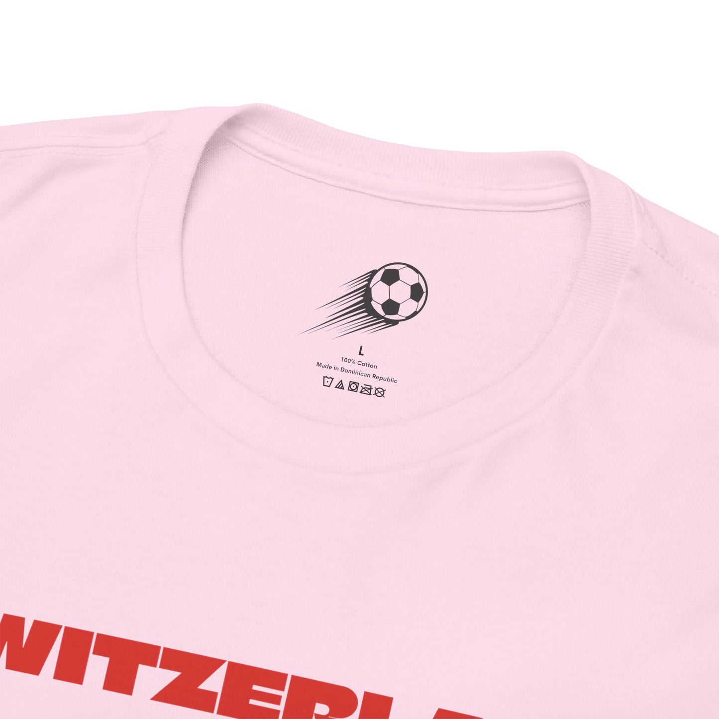 Switzerland Football T-Shirt - Unisex Switzerland Soccer Fan Tee with Flag (2026)