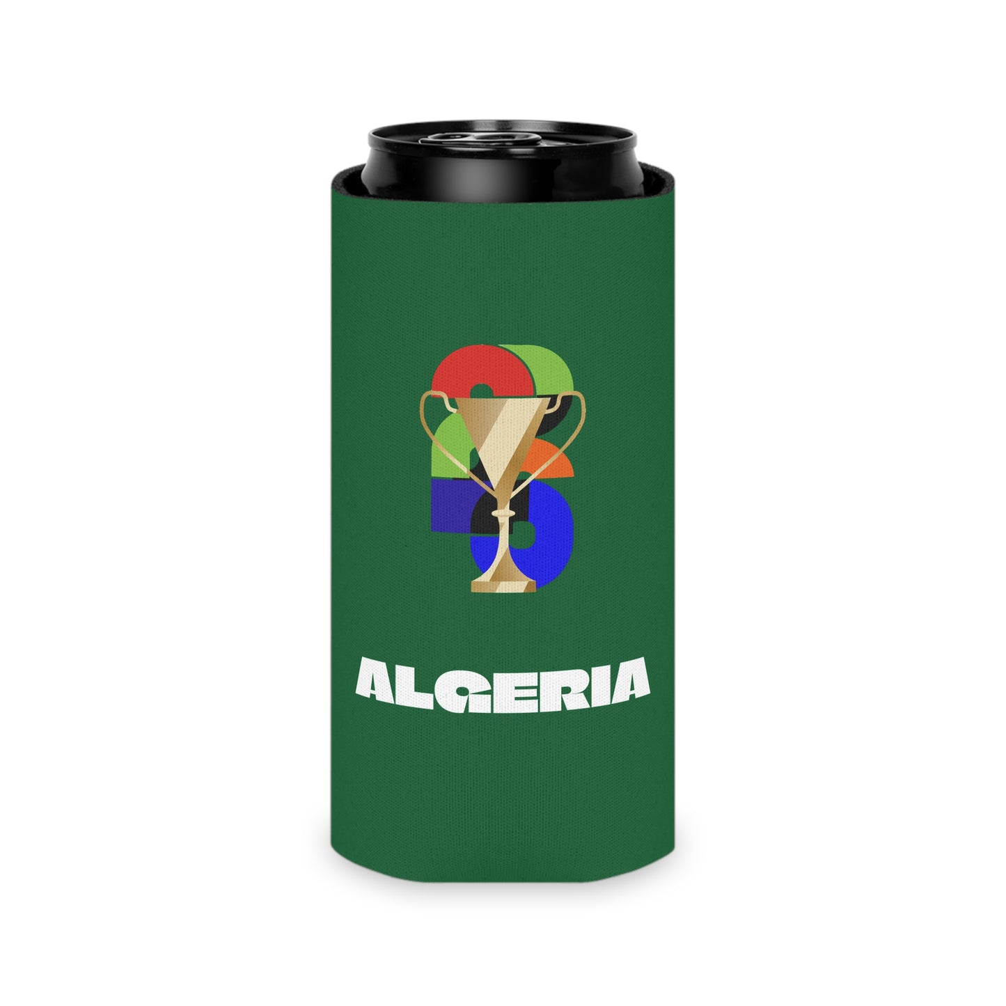 Algeria Soccer Can Cooler - Algeria Football Fan Koozie for Game Day (2026)