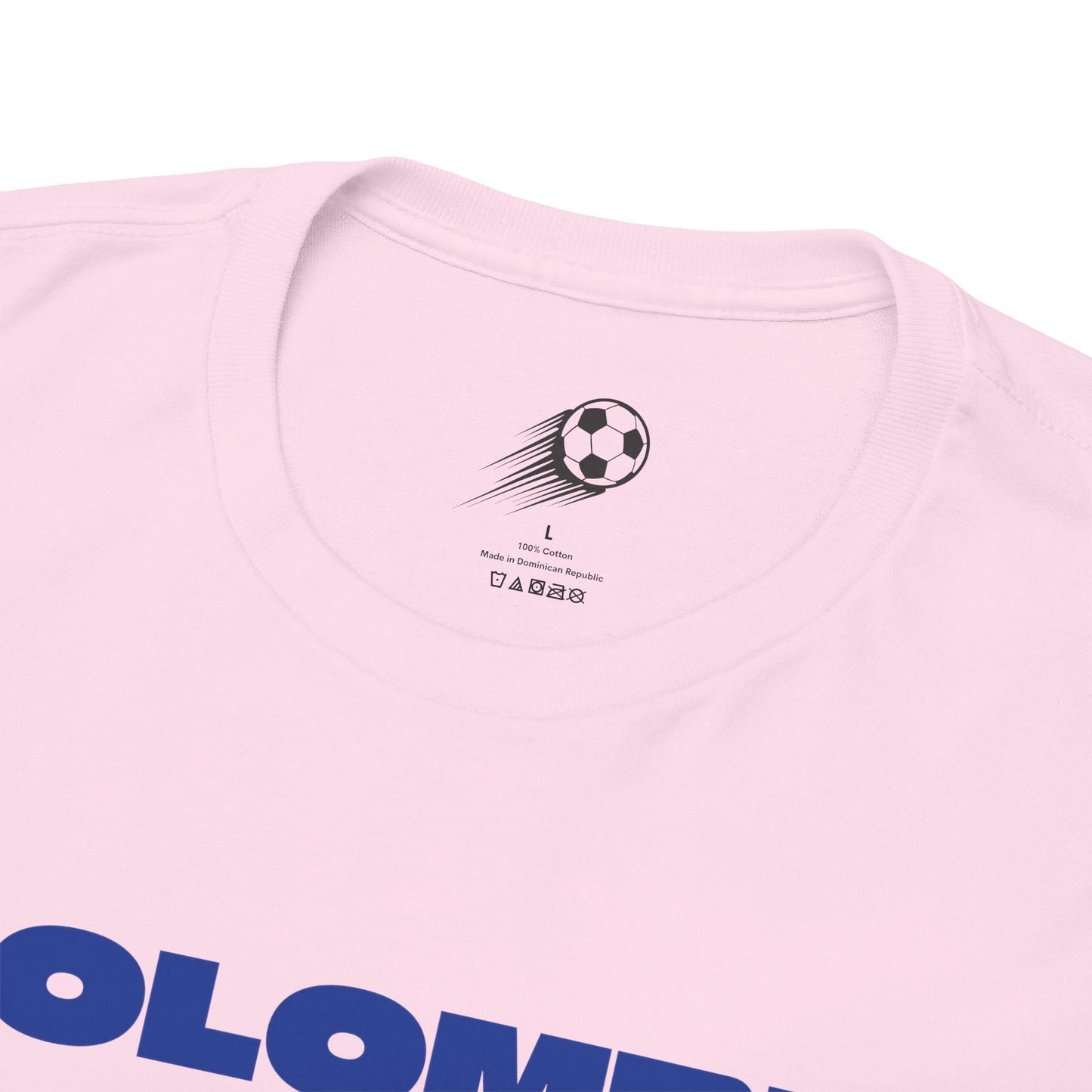 Colombia Football T-Shirt - Unisex Colombia Soccer Fan Tee with Flag (2026)