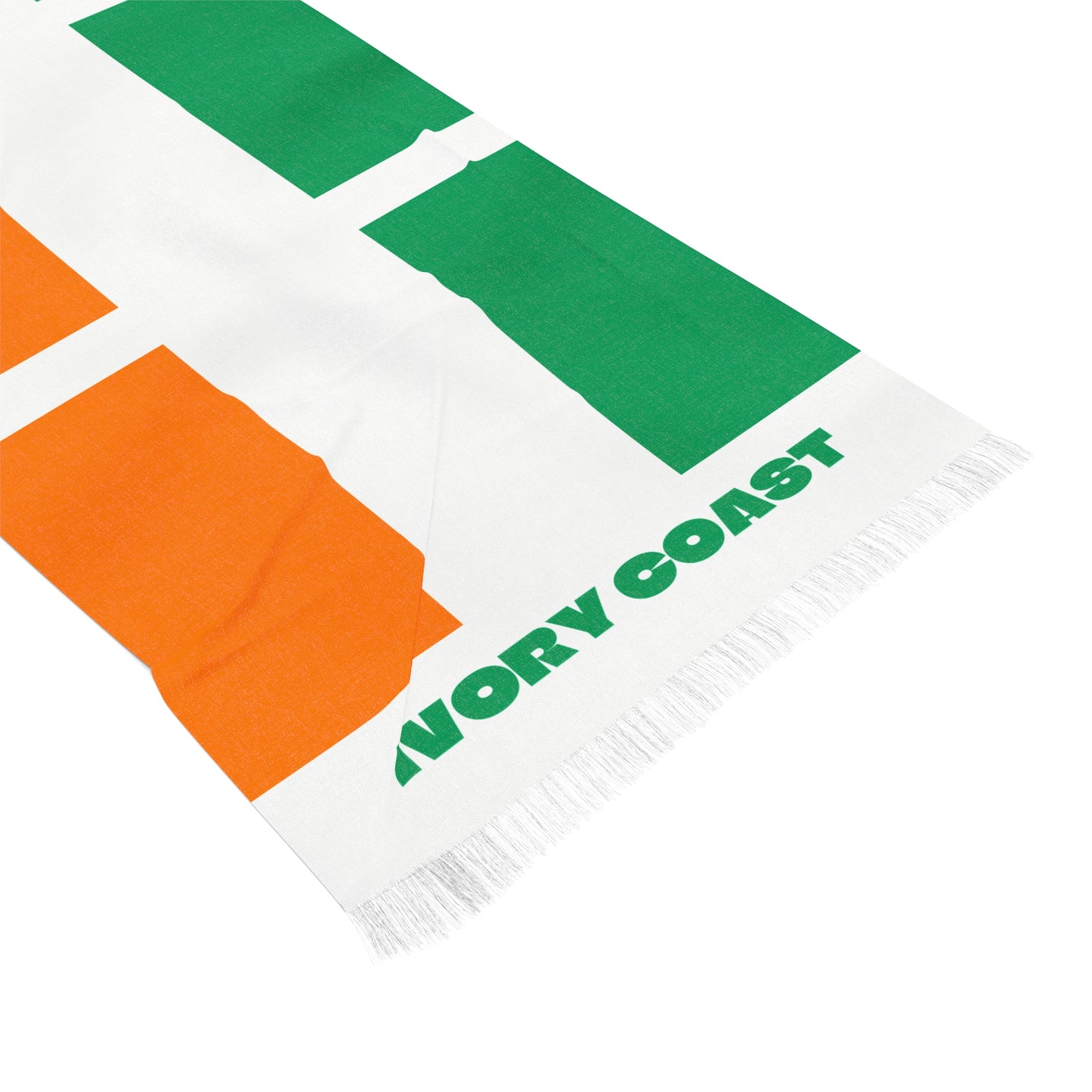 Ivory Coast Soccer Scarf - Ivory Coast Football Supporter Scarf with Flag (2026)