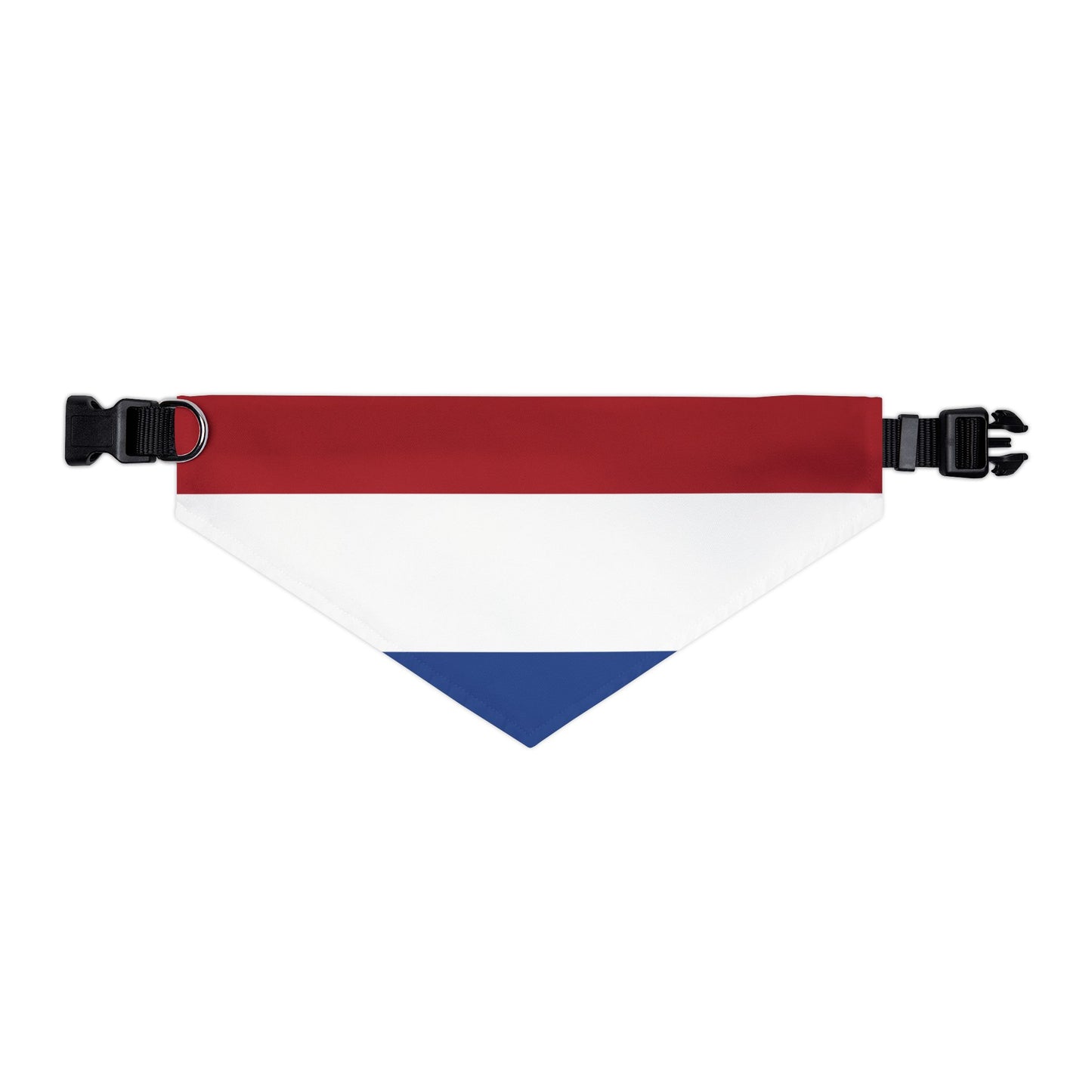 Netherlands Soccer Dog Bandana — Dutch Flag Snap-On Pet Bandana, Fan Gear