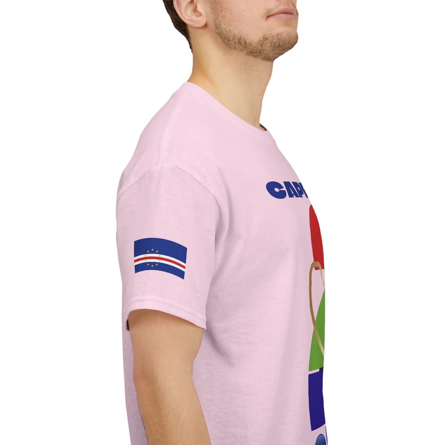 Cape Verde Football T-Shirt - Unisex Cape Verde Soccer Fan Tee with Flag (2026)