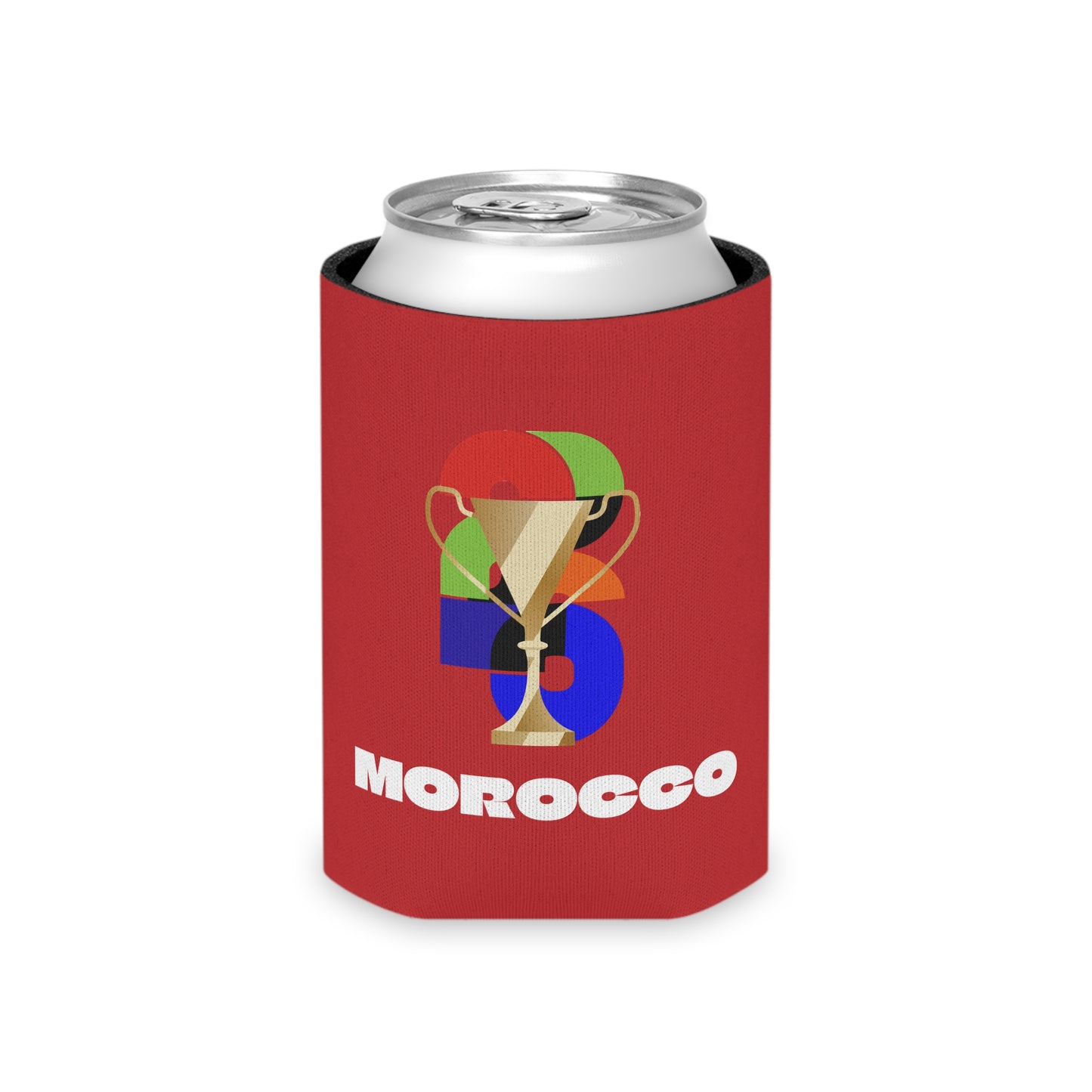 Morocco Soccer Can Cooler - Morocco Football Fan Koozie for Game Day (2026)