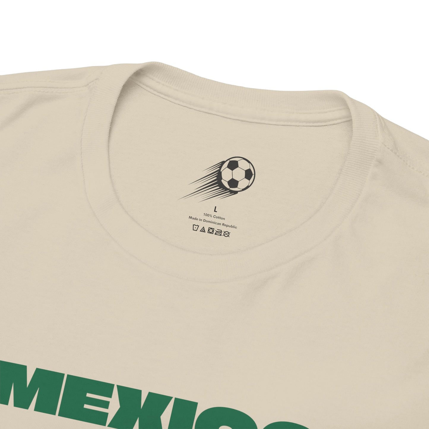 Mexico Football T-Shirt - Unisex Mexico Soccer Fan Tee with Flag (2026)