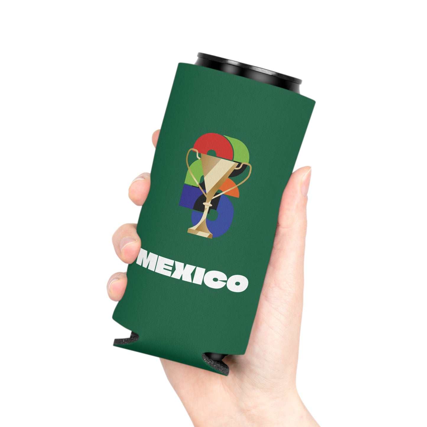 Mexico Soccer Can Cooler - Mexican Football Koozie for Game Day (2026)