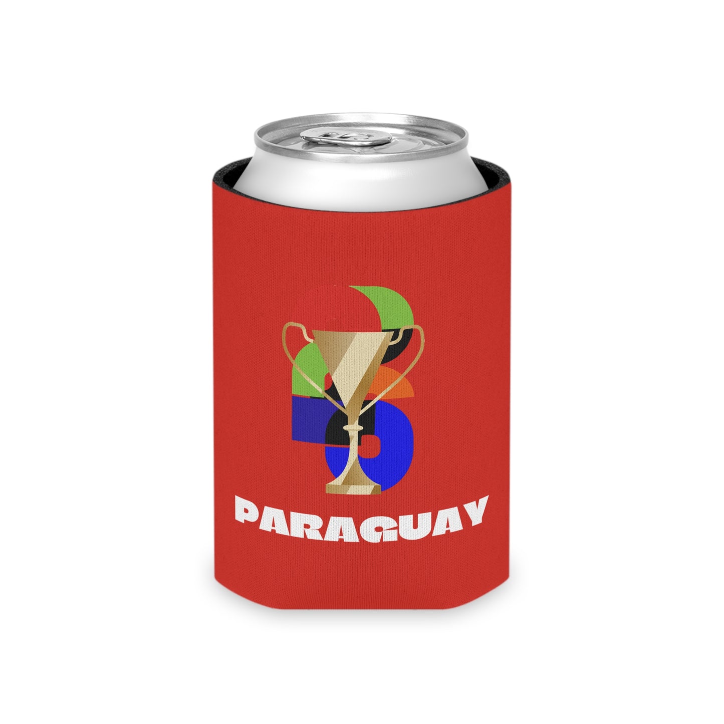 Paraguay Soccer Can Cooler - Paraguay Football Fan Koozie for Game Day (2026)
