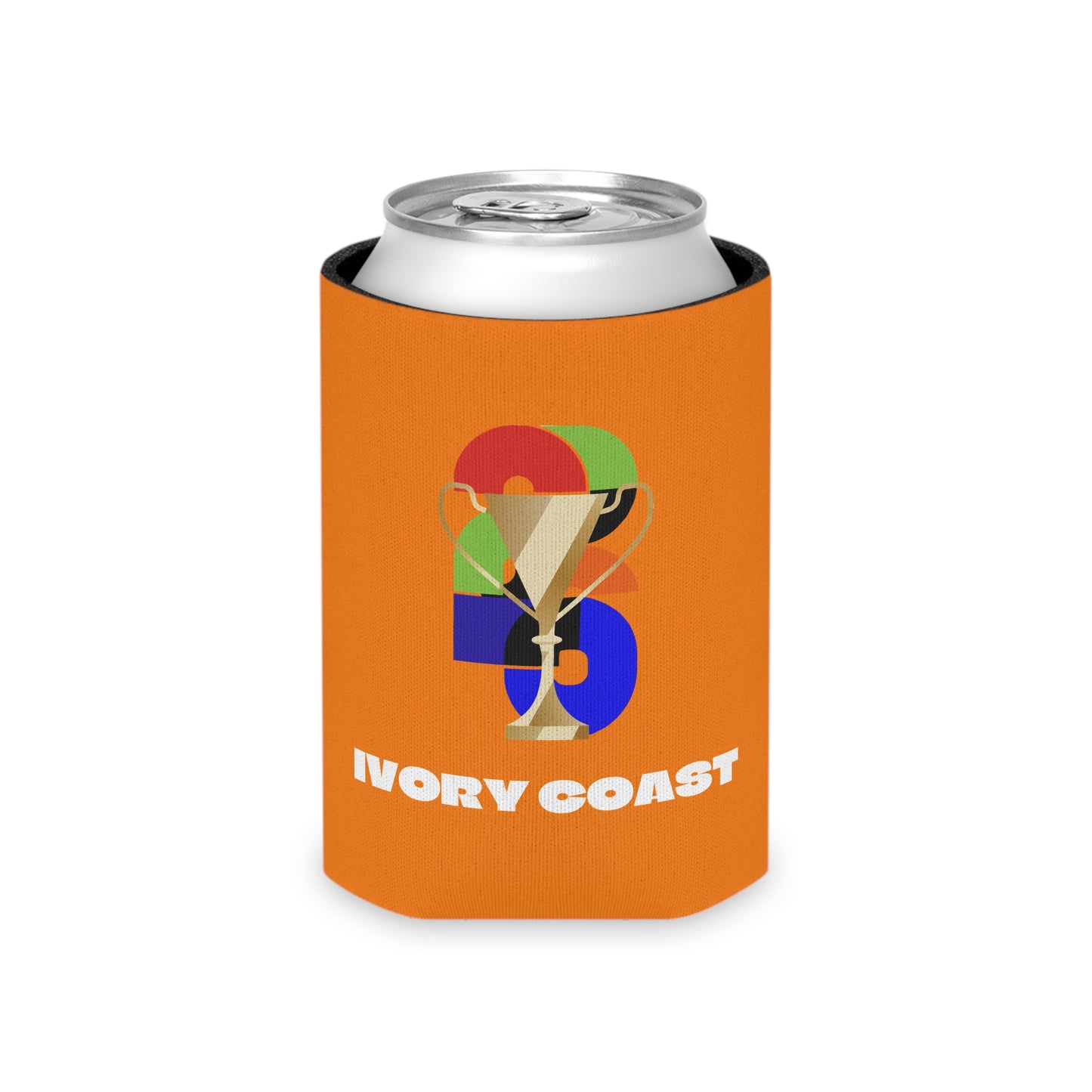 Ivory Coast Soccer Can Cooler - Ivory Coast Football Fan Koozie for Game Day (2026)