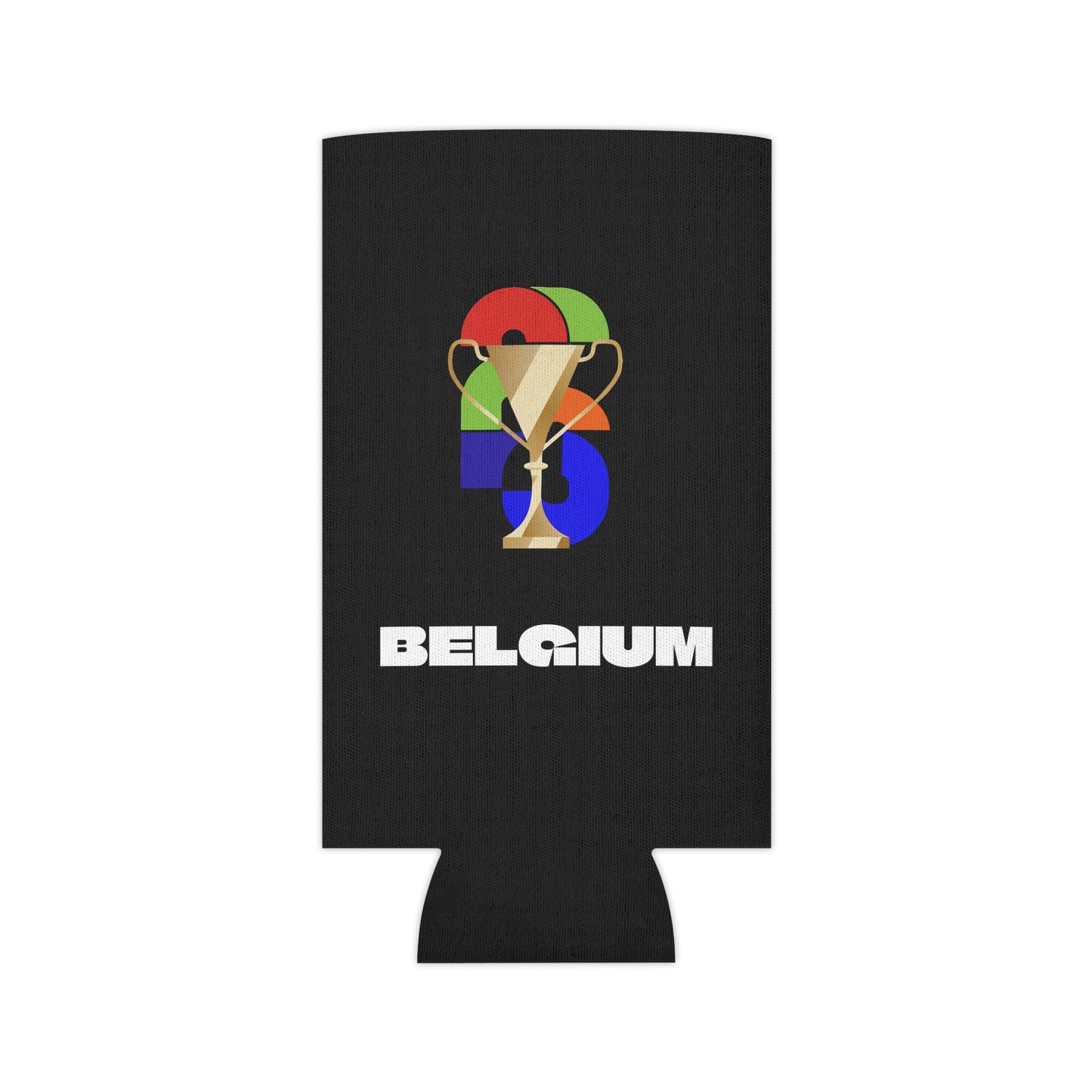 Belgium Soccer Can Cooler - Belgium Football Fan Koozie for Game Day (2026)