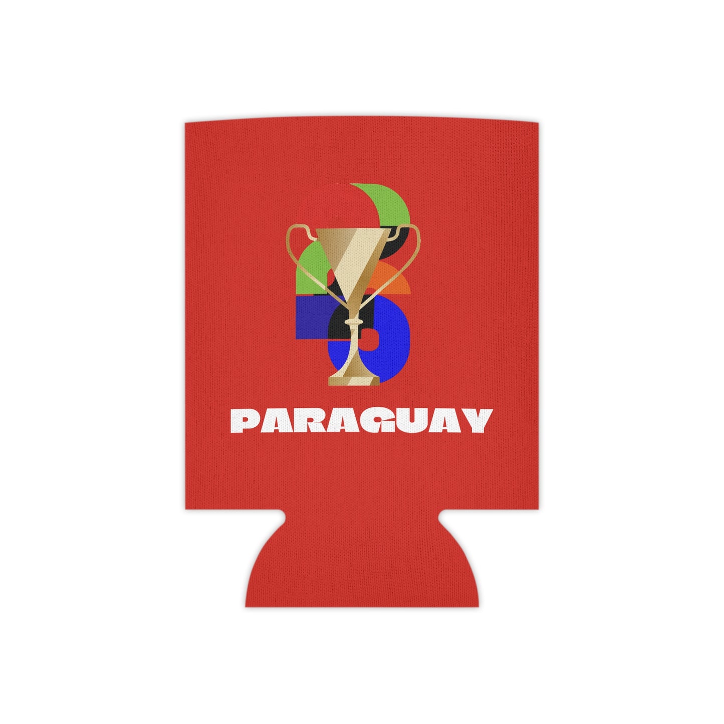Paraguay Soccer Can Cooler - Paraguay Football Fan Koozie for Game Day (2026)