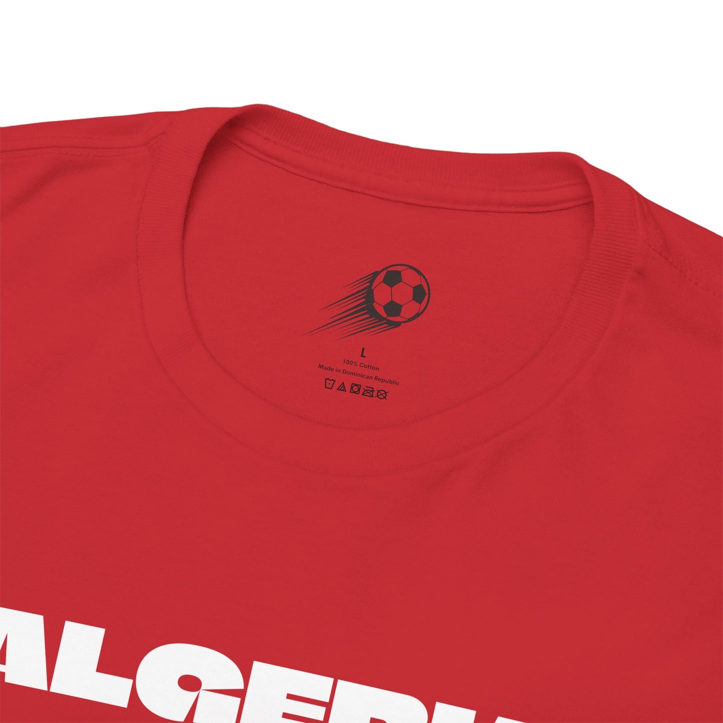 Algeria Football T-Shirt - Unisex Algeria Soccer Fan Tee with Flag (2026)