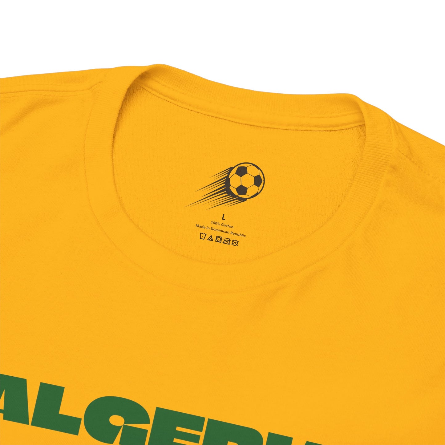 Algeria Football T-Shirt - Unisex Algeria Soccer Fan Tee with Flag (2026)