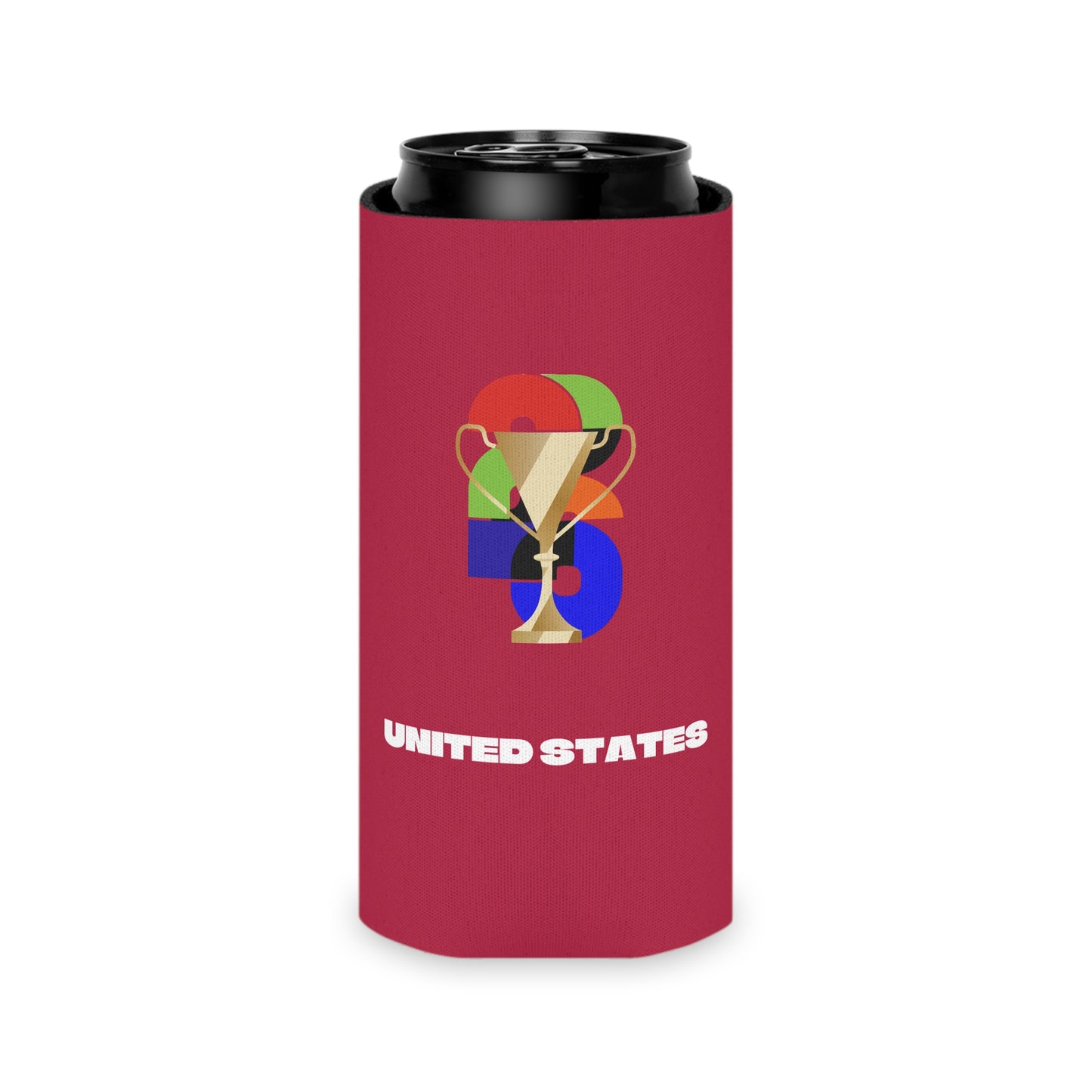 USA Soccer Can Cooler - USA Football Fan Koozie for Game Day (2026)