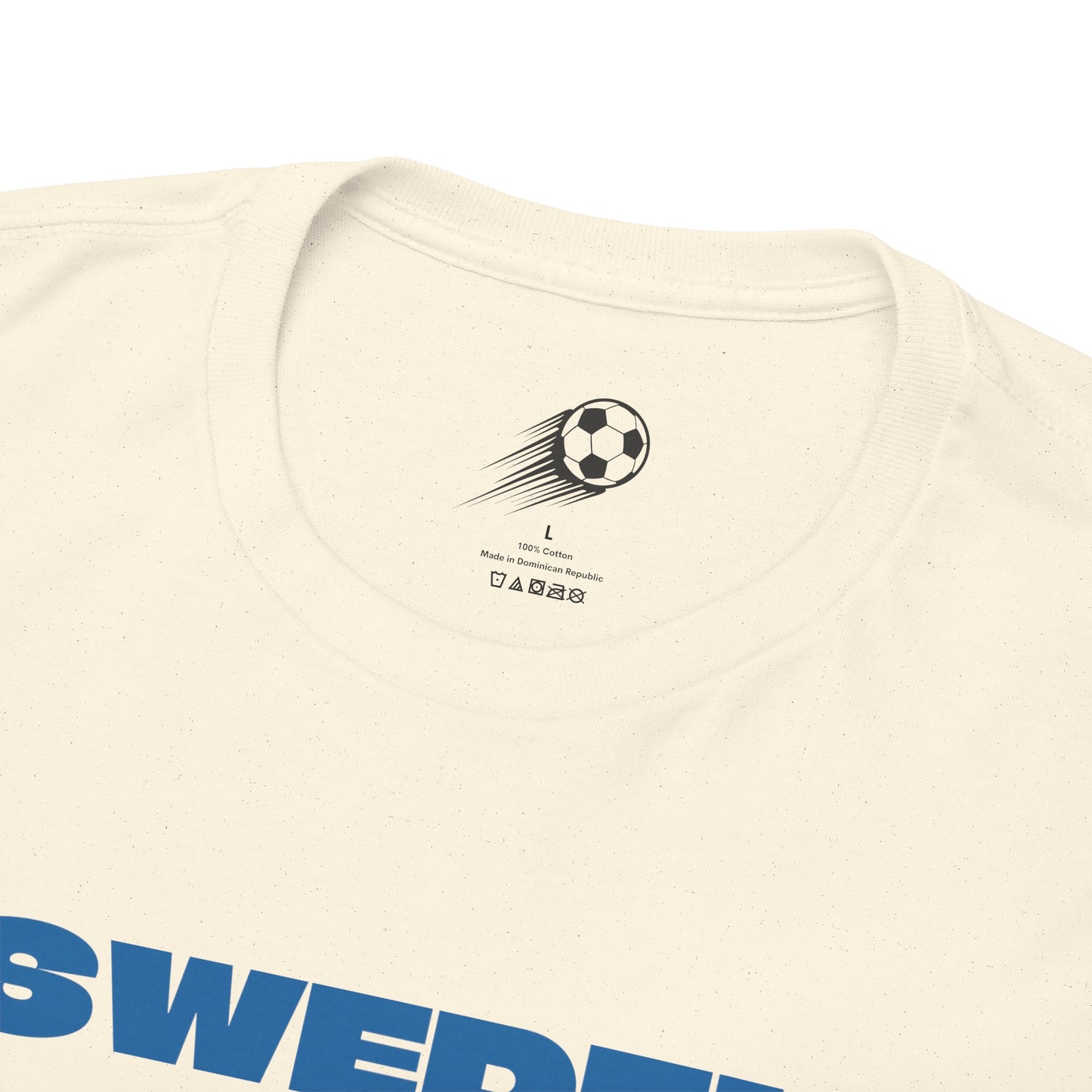 Sweden Football T-Shirt - Unisex Sweden Soccer Fan Tee with Flag (2026)
