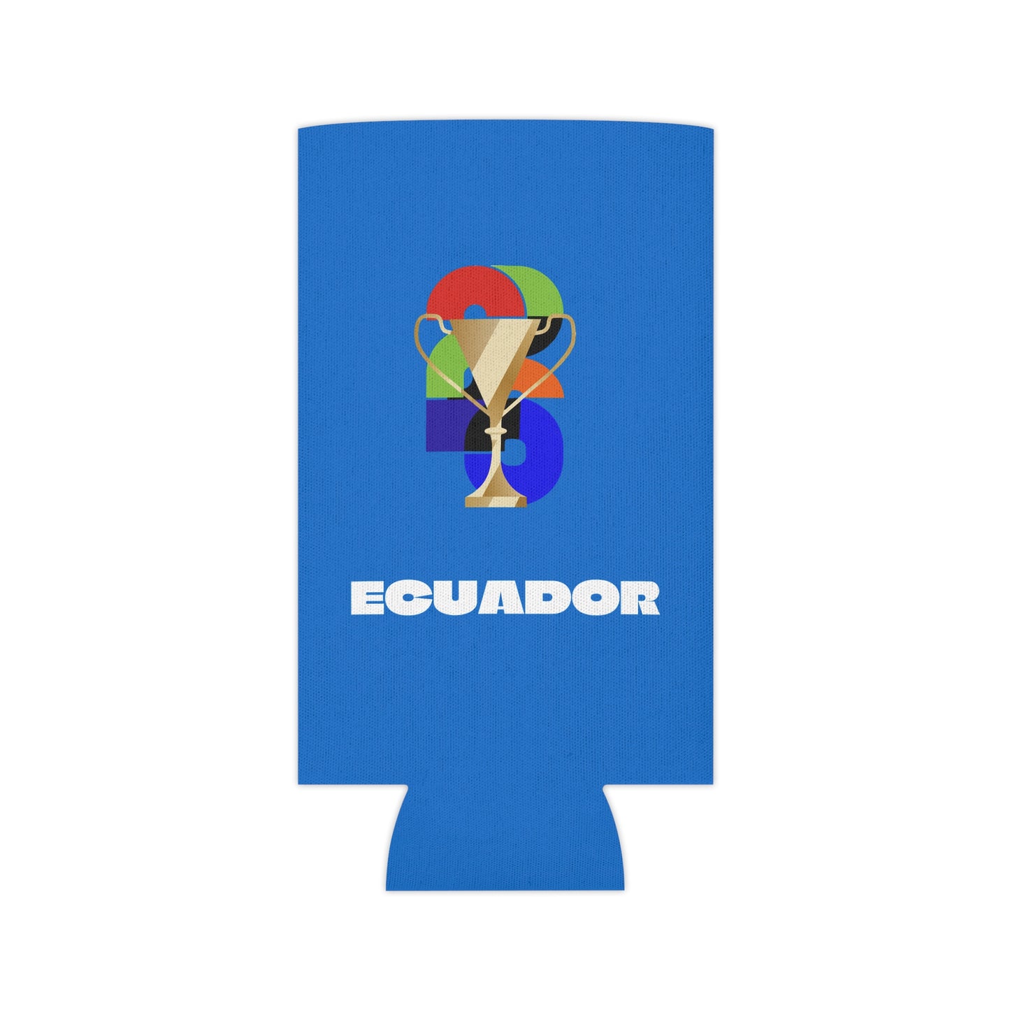 Ecuador Soccer Can Cooler - Ecuador Football Fan Koozie for Game Day (2026)