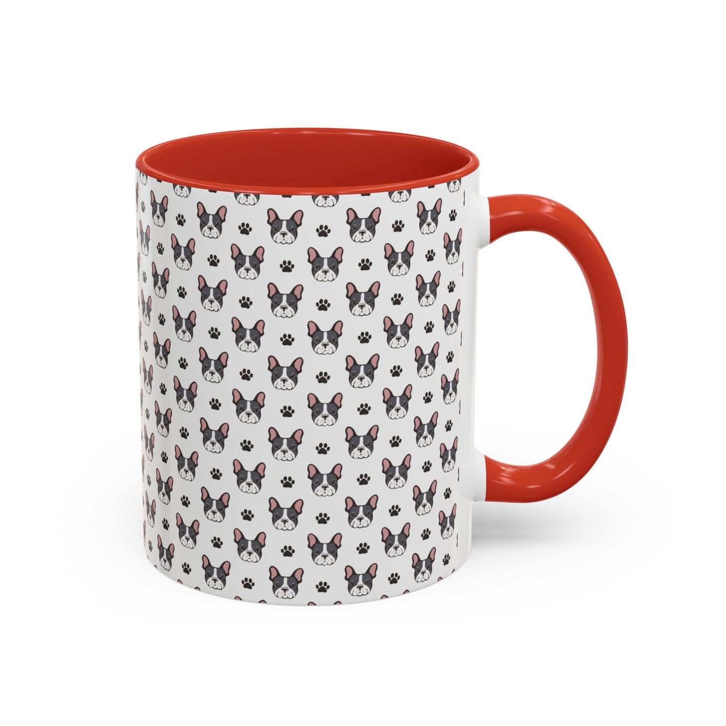 Cute French Bulldog Accent Coffee Mug | Pet Lover Gift, Animal Mug, Dog Lover Coffee Cup, Gift for Dog Owners, Frenchie Design