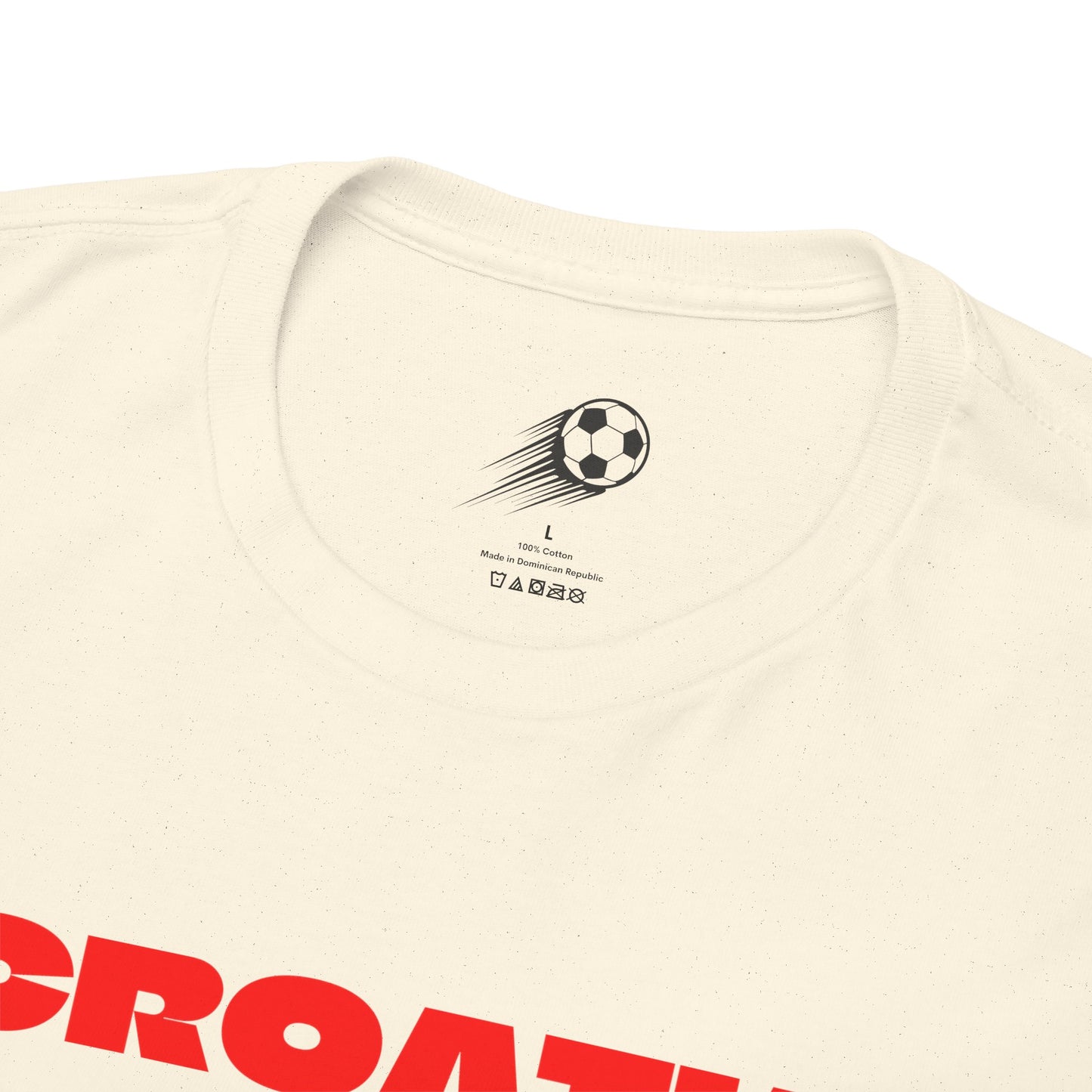 Croatia Football T-Shirt - Unisex Croatia Soccer Fan Tee with Flag (2026)