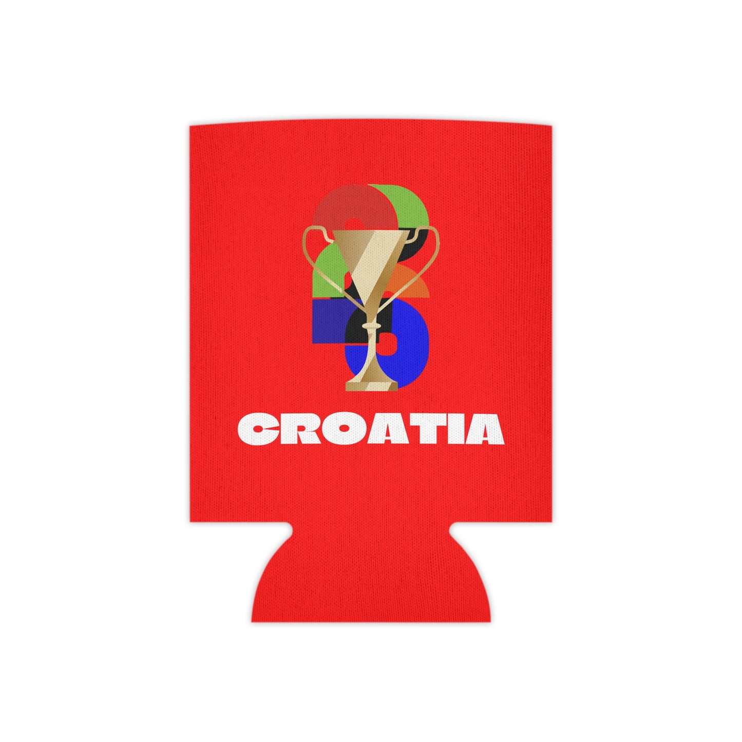 Croatia Soccer Can Cooler - Croatia Football Fan Koozie for Game Day (2026)