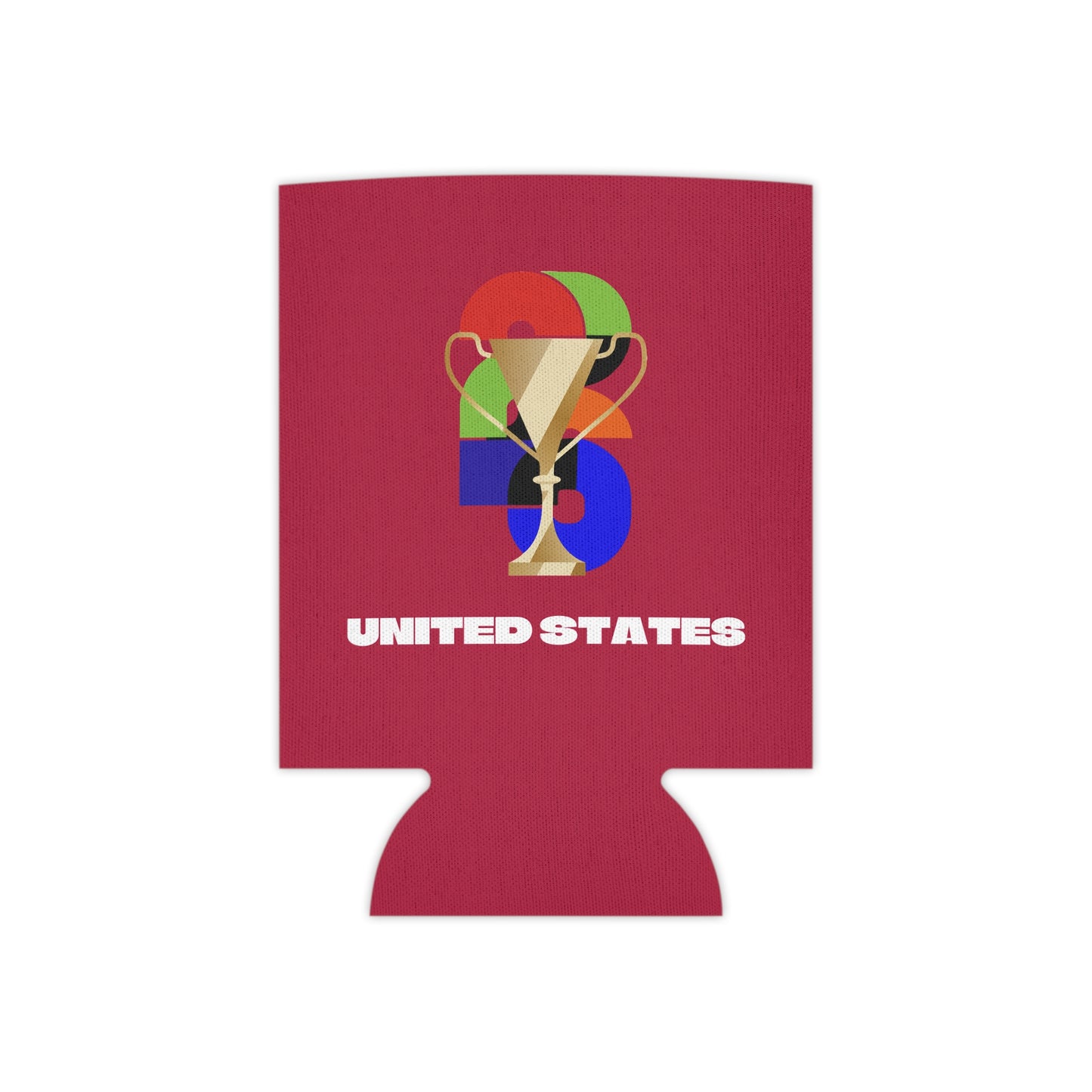USA Soccer Can Cooler - USA Football Fan Koozie for Game Day (2026)