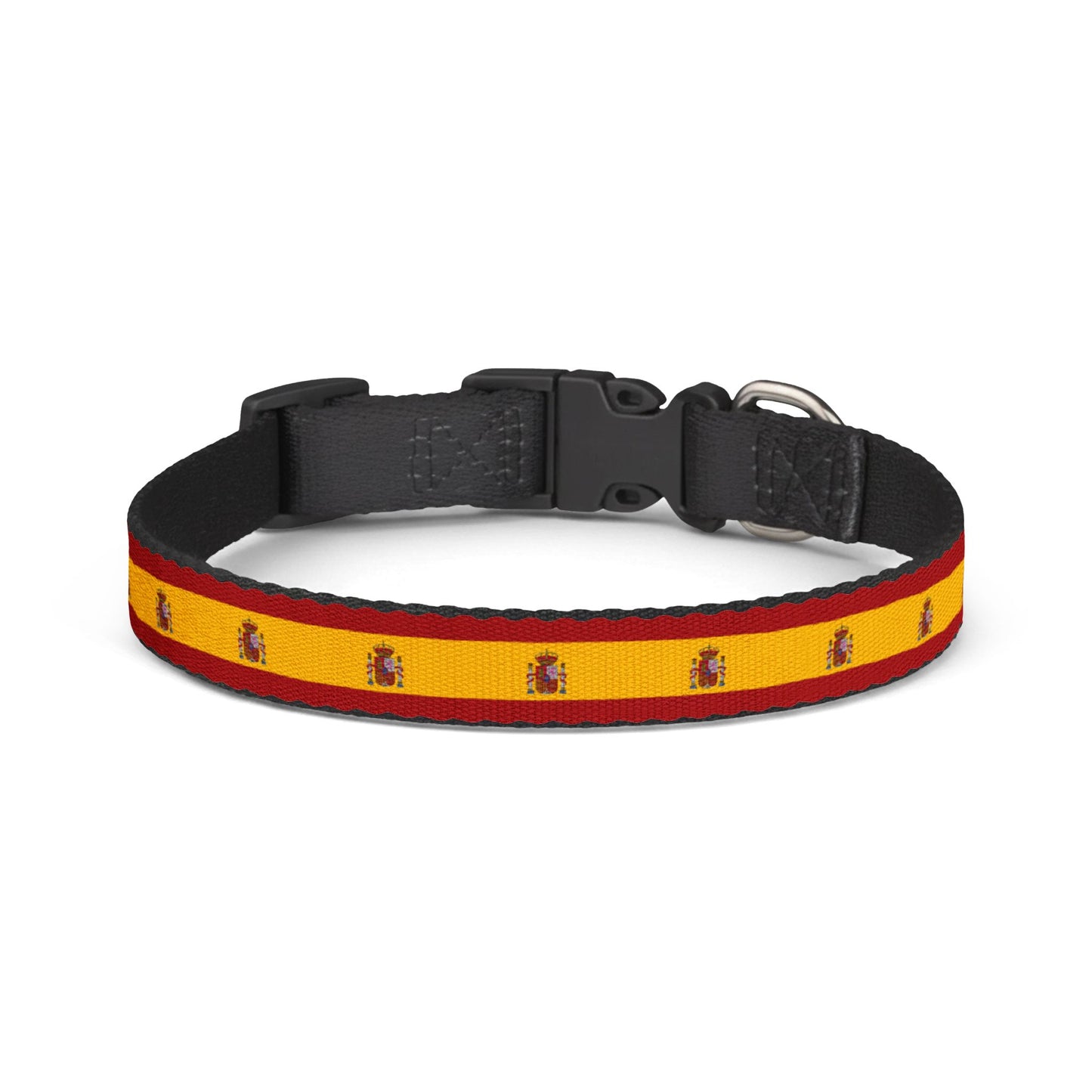 Spain Soccer Dog Collar — Flag Clip-On Pet Collar