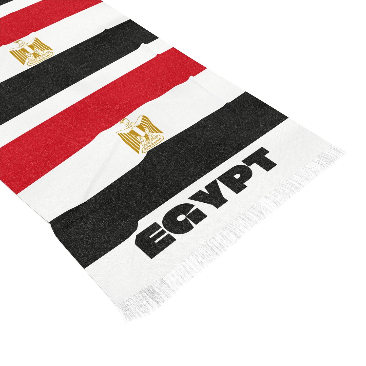Egypt Soccer Scarf - Egypt Football Supporter Scarf with Flag (2026)