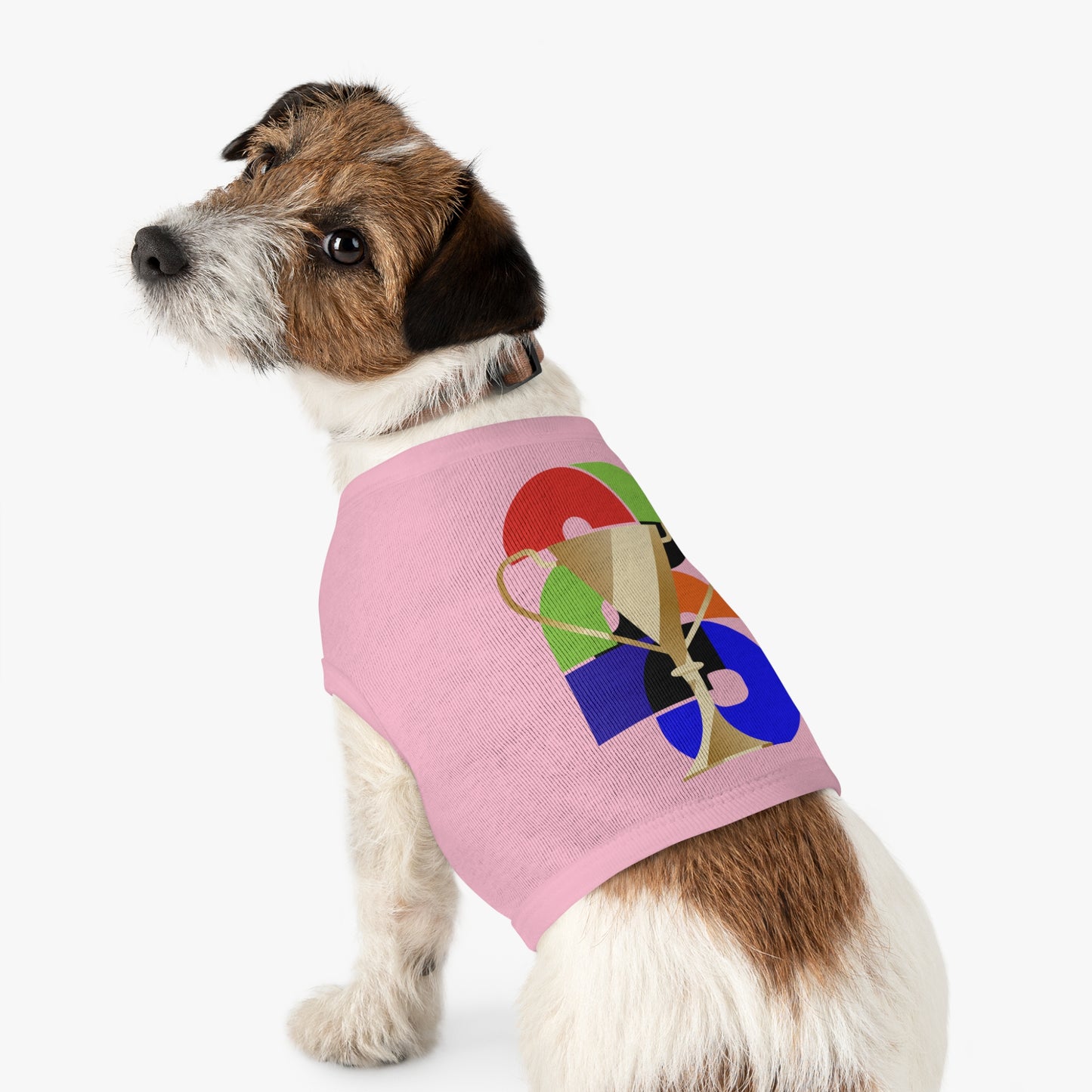 Soccer Dog Tank Top - Football Pet Tee with 2026 Trophy for Game Day & Watch Parties