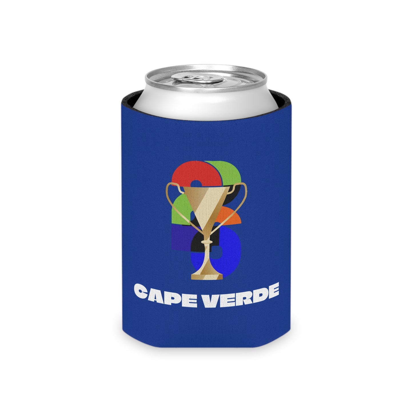 Cape Verde Soccer Can Cooler - Cape Verde Football Fan Koozie for Game Day (2026)
