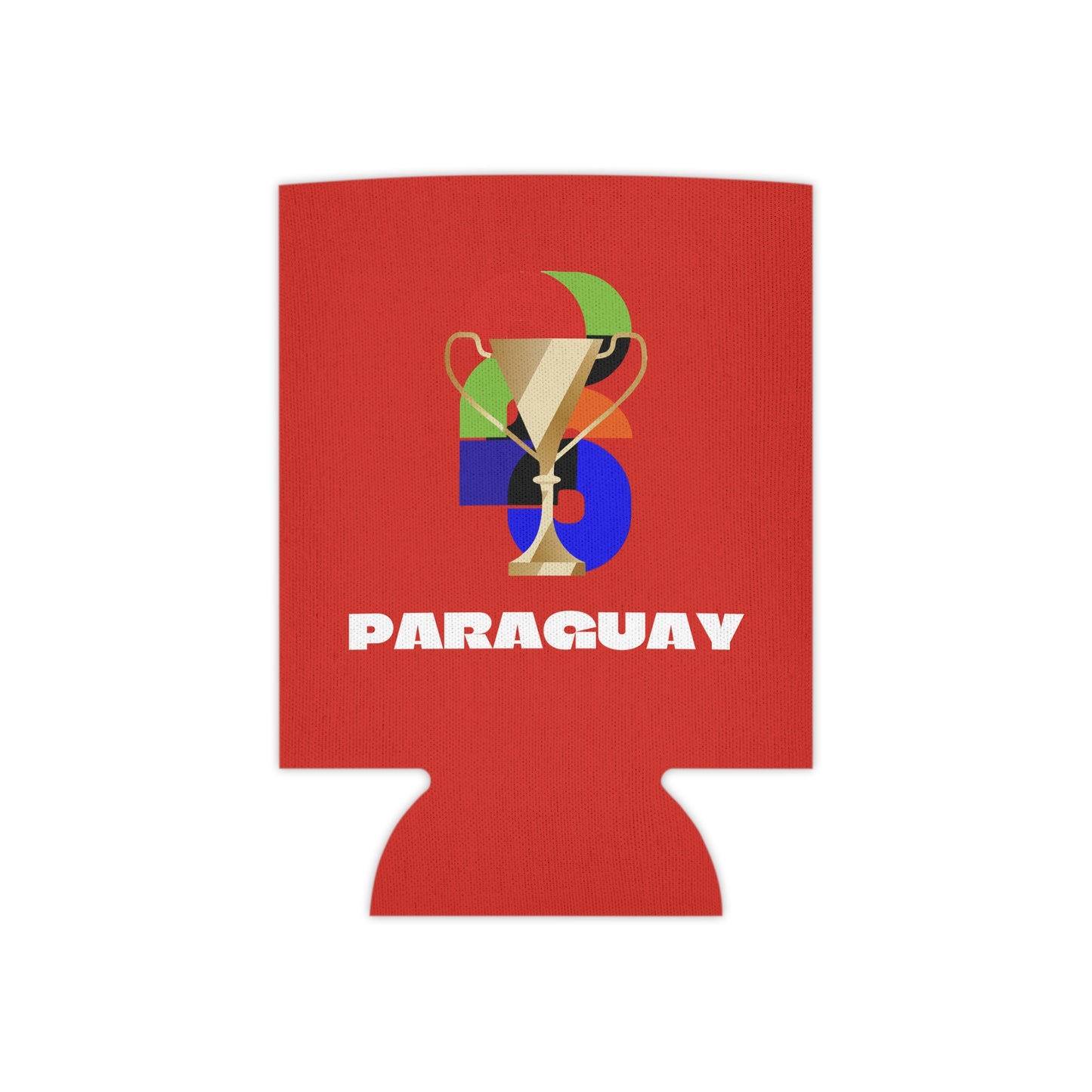 Paraguay Soccer Can Cooler - Paraguay Football Fan Koozie for Game Day (2026)