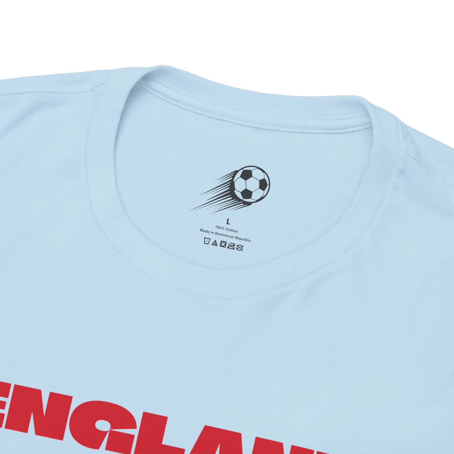 England Football T-Shirt - Unisex England Soccer Fan Tee with Flag (2026)