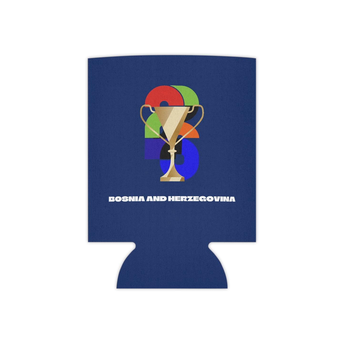 Bosnia and Herzegovina Soccer Can Cooler - Bosnia and Herzegovina Football Fan Koozie for Game Day (2026)