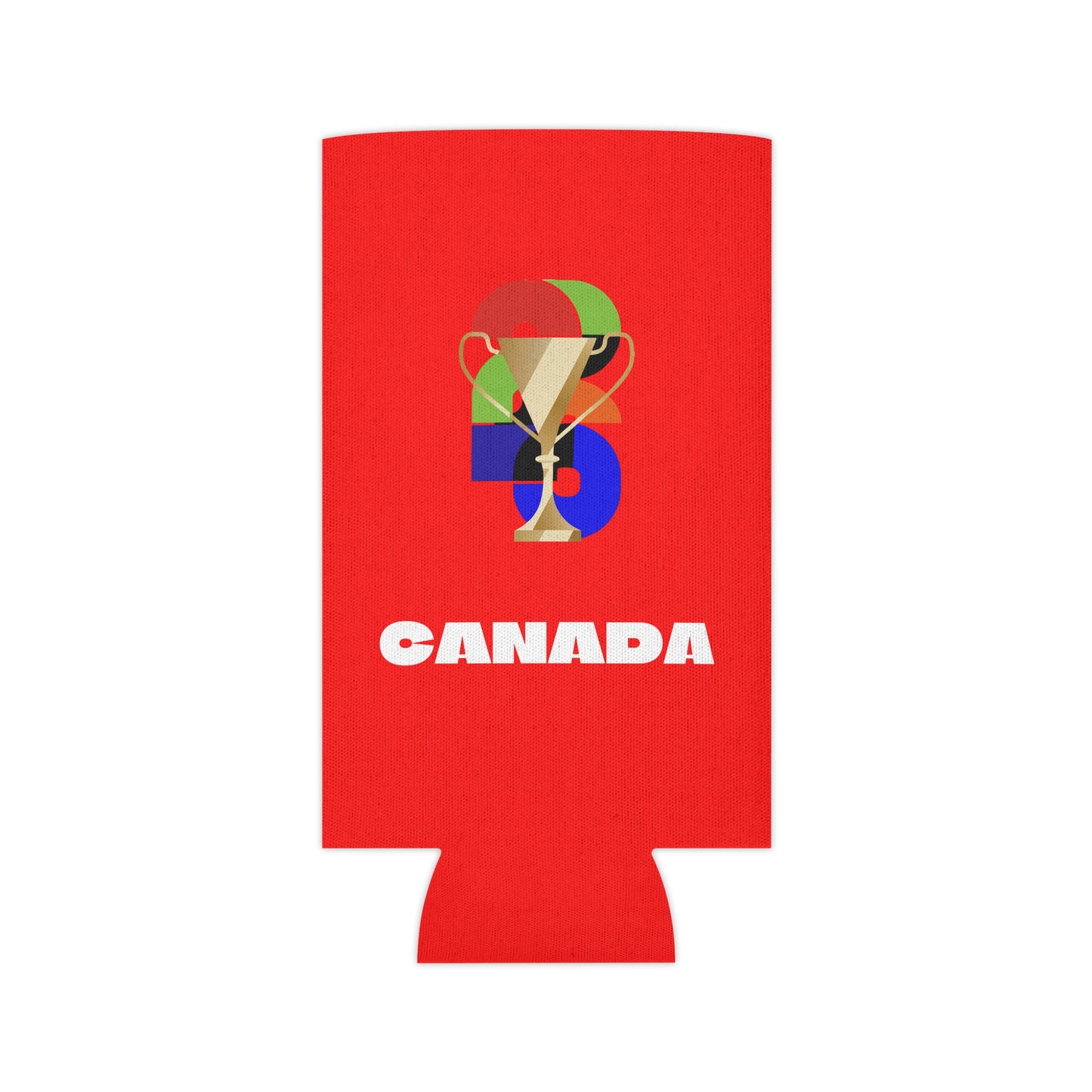 Canada Soccer Can Cooler - Canada Football Fan Koozie for Game Day (2026)