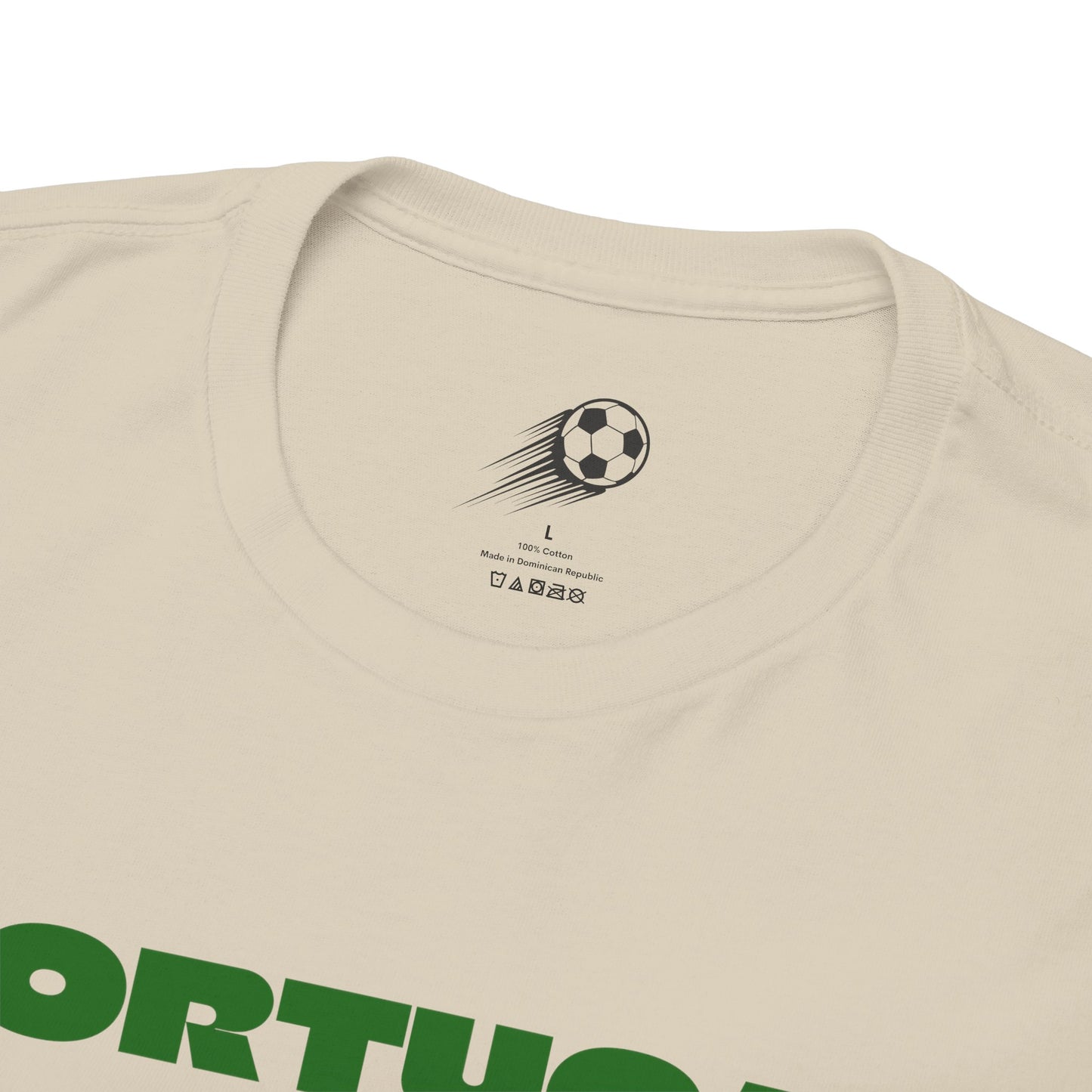 Portugal Football T-Shirt - Unisex Portugal Soccer Fan Tee with Flag (2026)