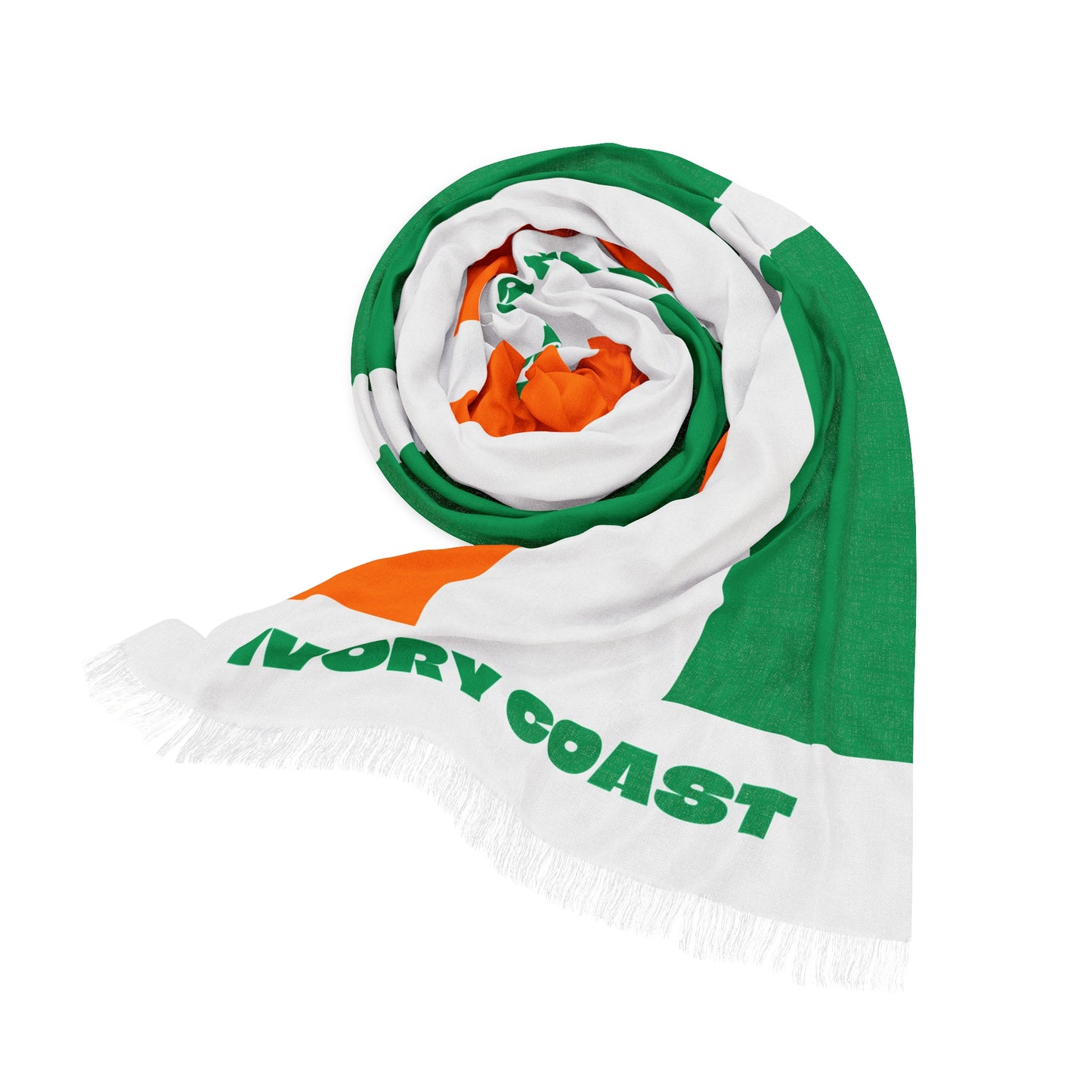 Ivory Coast Soccer Scarf - Ivory Coast Football Supporter Scarf with Flag (2026)