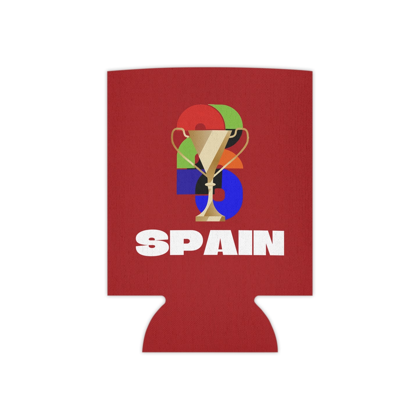 Spain Soccer Can Cooler - Spain Football Fan Koozie for Game Day (2026)