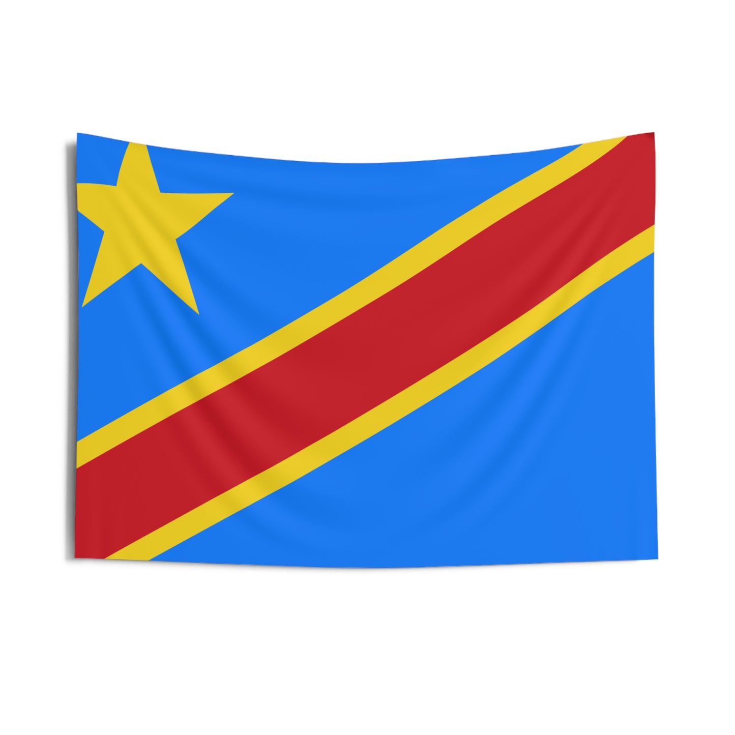 DR Congo Soccer Tapestry - DR Congo Flag Wall Banner for Game Day (2026)
