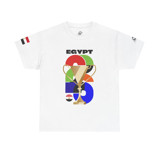 Egypt Football T-Shirt - Unisex Egypt Soccer Fan Tee with Flag (2026)