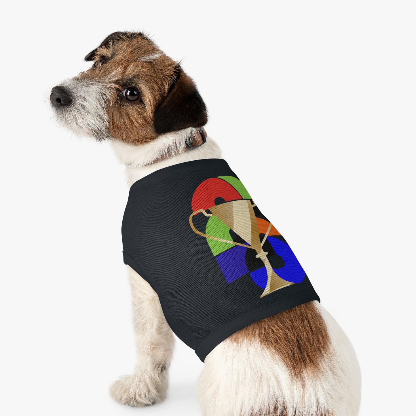 Soccer Dog Tank Top - Football Pet Tee with 2026 Trophy for Game Day & Watch Parties