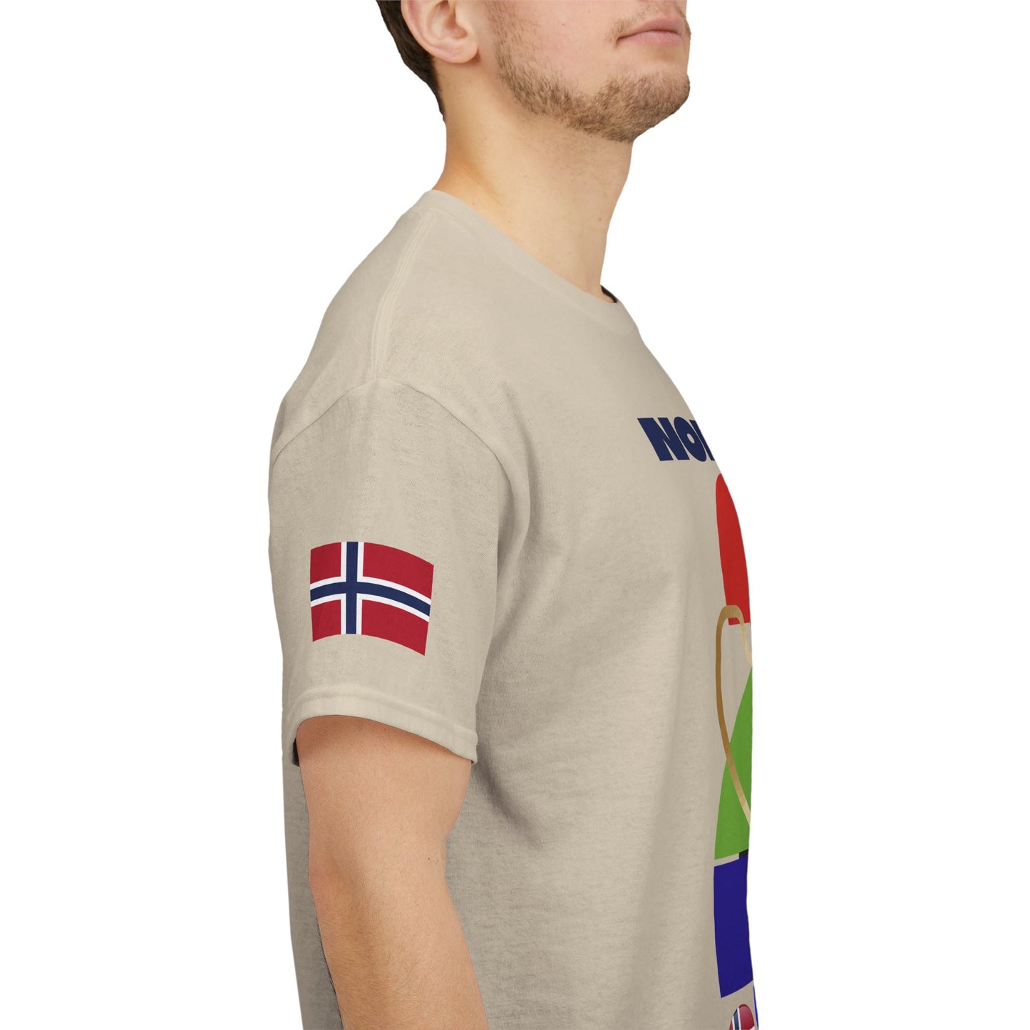 Norway Football T-Shirt - Unisex Norway Soccer Fan Tee with Flag (2026)