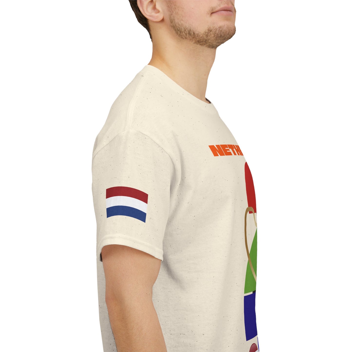 Netherlands Football T-Shirt - Unisex Netherlands Soccer Fan Tee with Flag (2026)