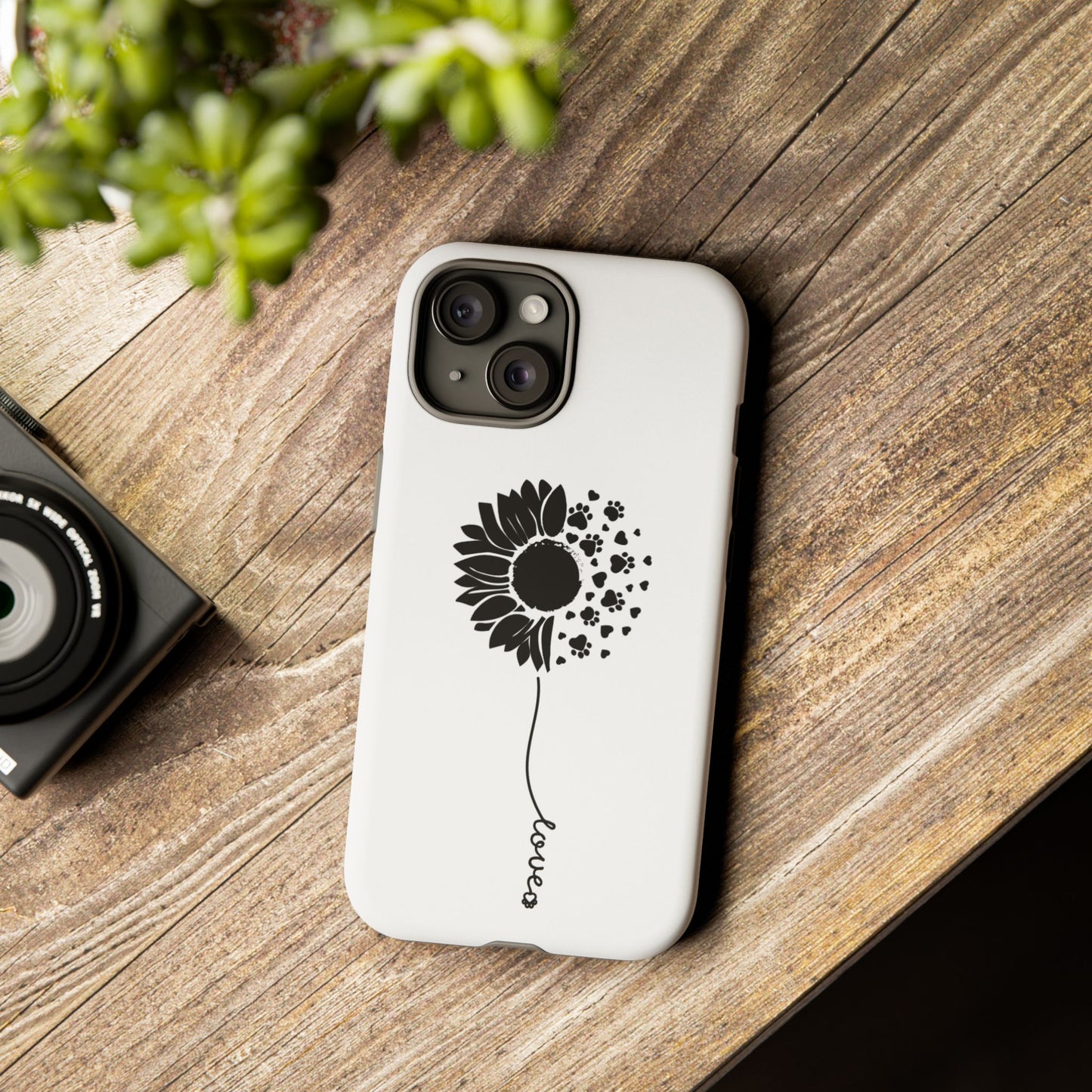 Phone Case Sunflower Paw Love Collection