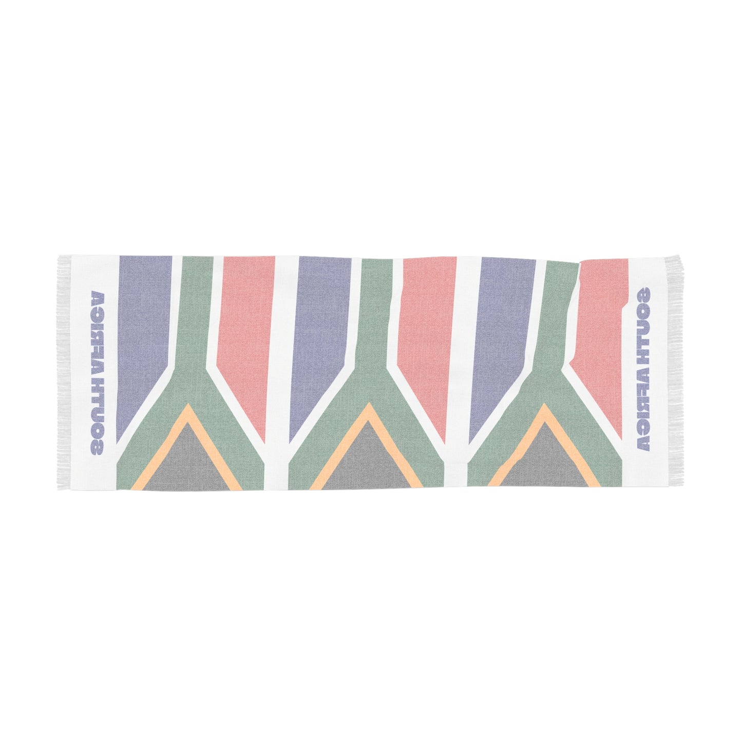 South Africa Soccer Scarf - South Africa Football Supporter Scarf with Flag (2026)