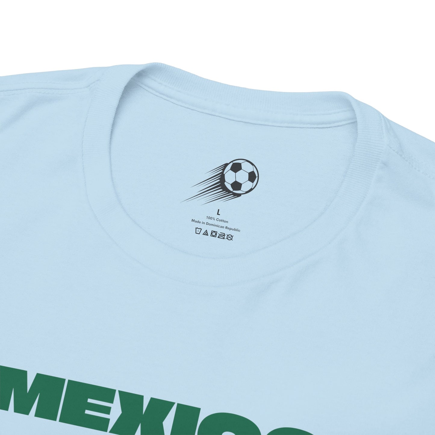 Mexico Football T-Shirt - Unisex Mexico Soccer Fan Tee with Flag (2026)