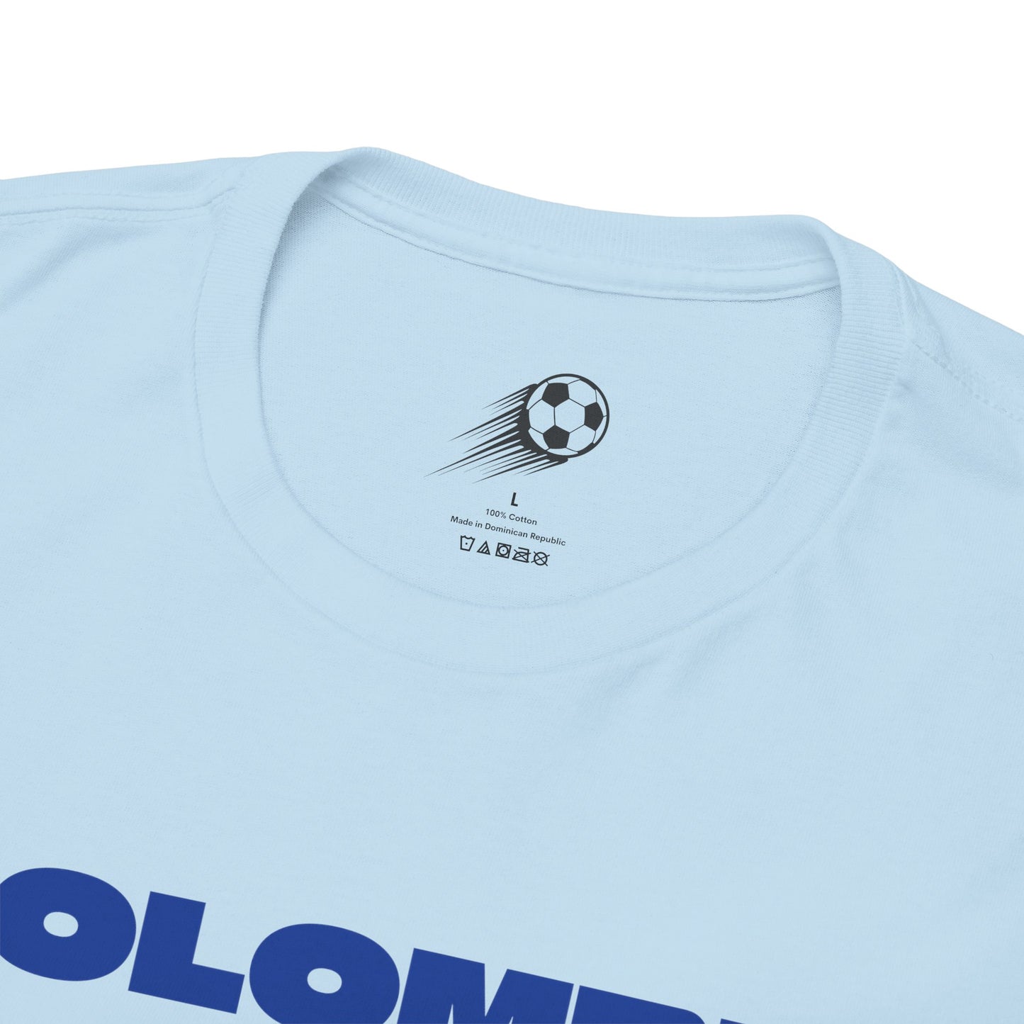 Colombia Football T-Shirt - Unisex Colombia Soccer Fan Tee with Flag (2026)