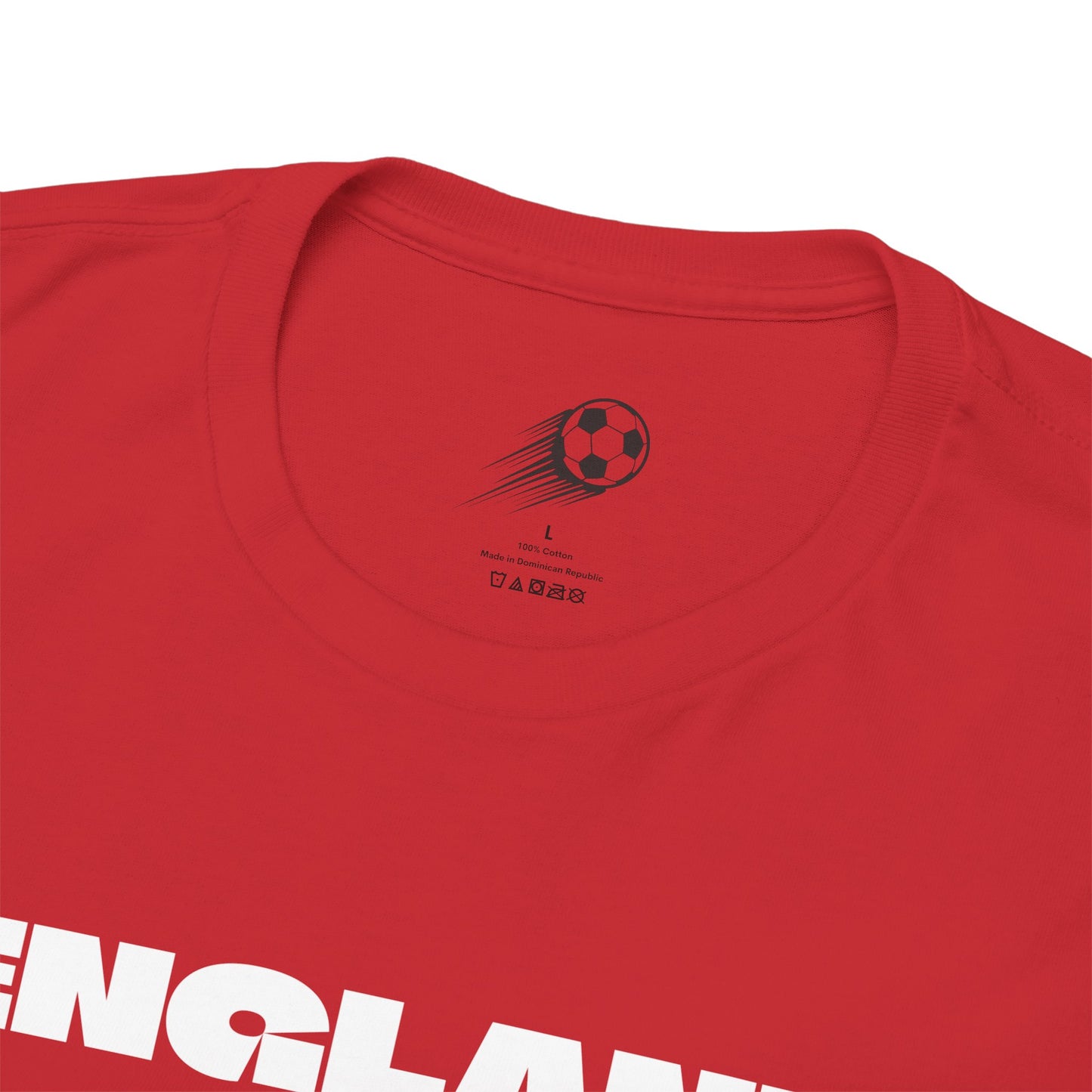 England Football T-Shirt - Unisex England Soccer Fan Tee with Flag (2026)
