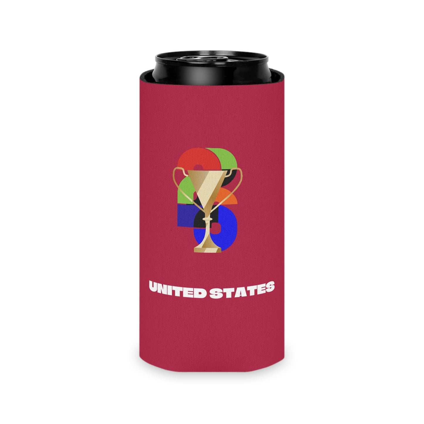 USA Soccer Can Cooler - USA Football Fan Koozie for Game Day (2026)