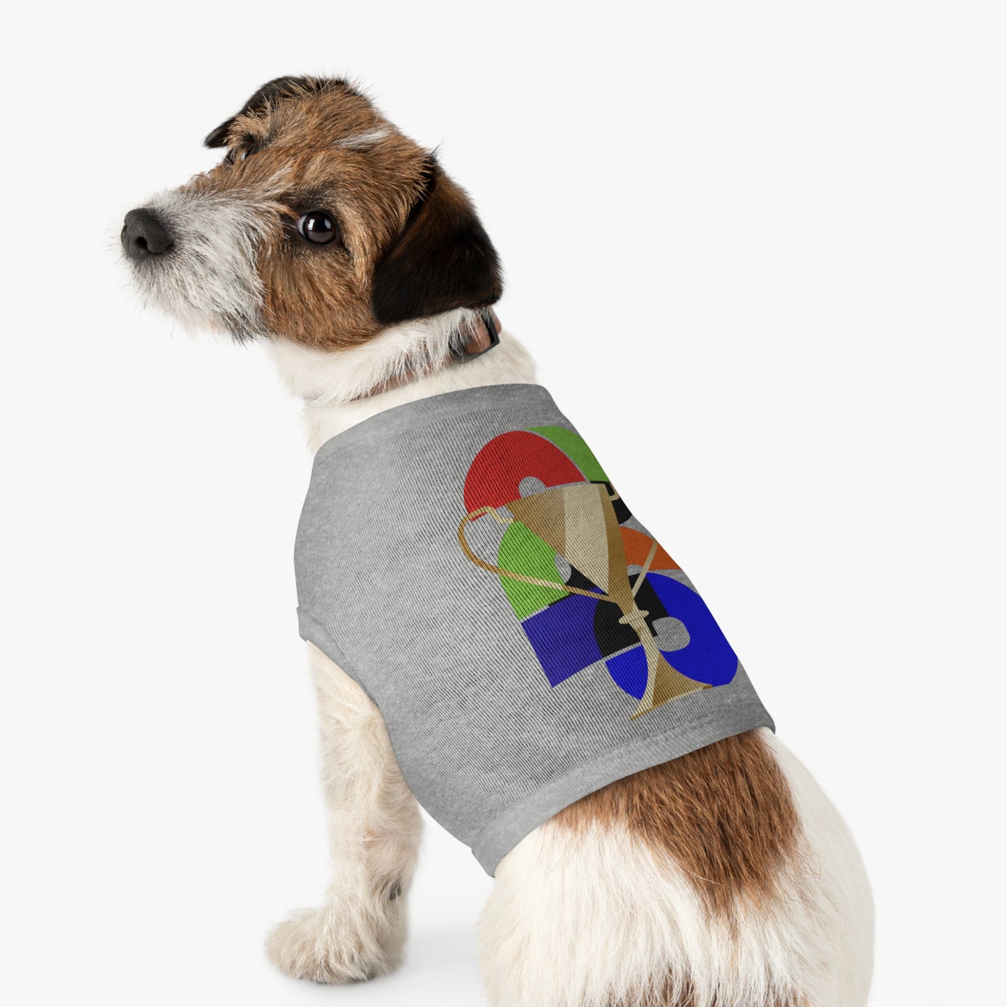 Soccer Dog Tank Top - Football Pet Tee with 2026 Trophy for Game Day & Watch Parties