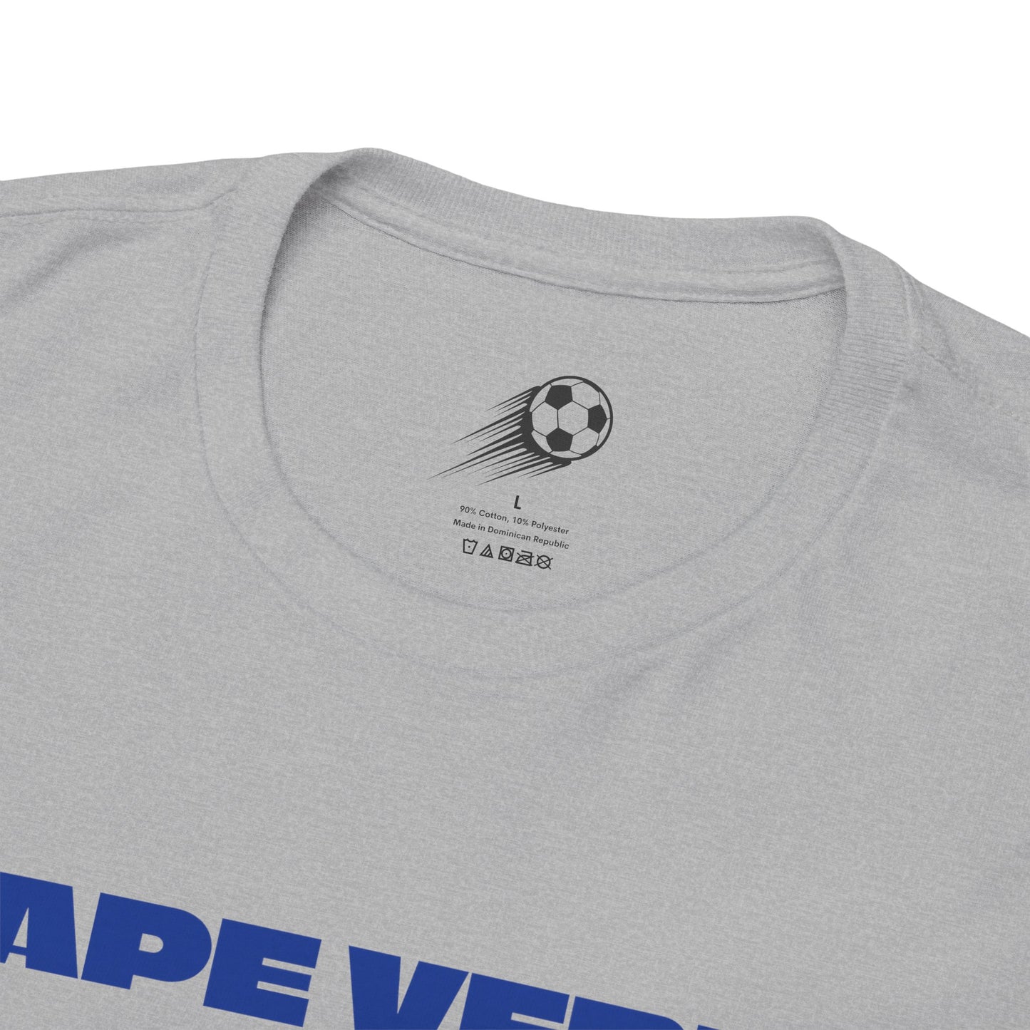 Cape Verde Football T-Shirt - Unisex Cape Verde Soccer Fan Tee with Flag (2026)