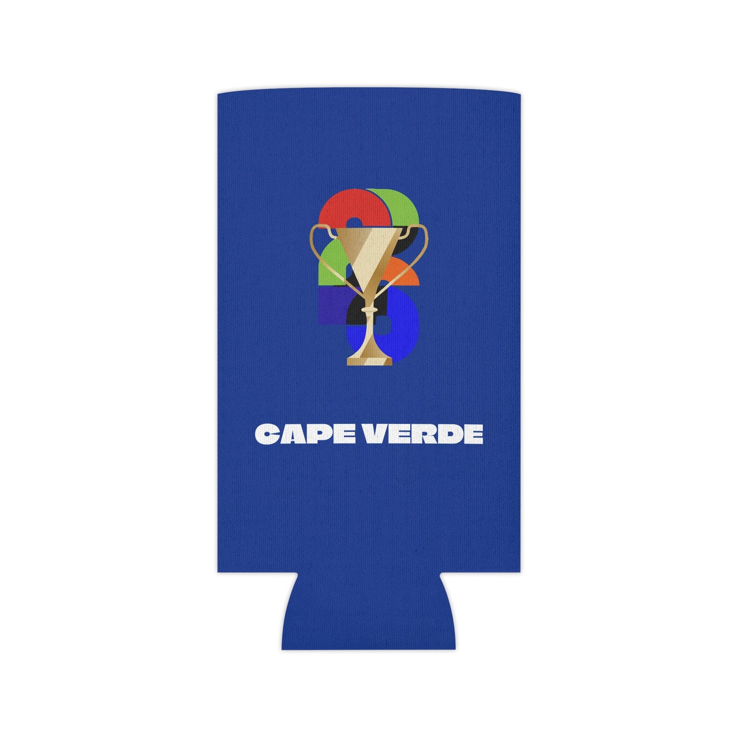 Cape Verde Soccer Can Cooler - Cape Verde Football Fan Koozie for Game Day (2026)