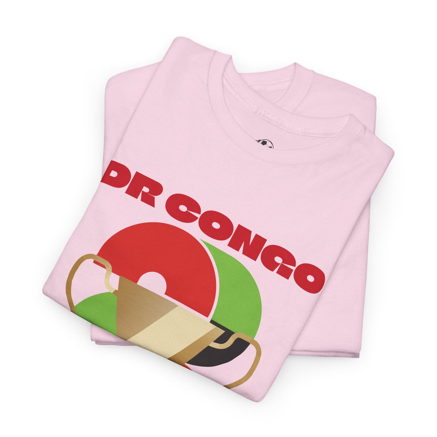 DR Congo Football T-Shirt - Unisex DR Congo Soccer Fan Tee with Flag (2026)