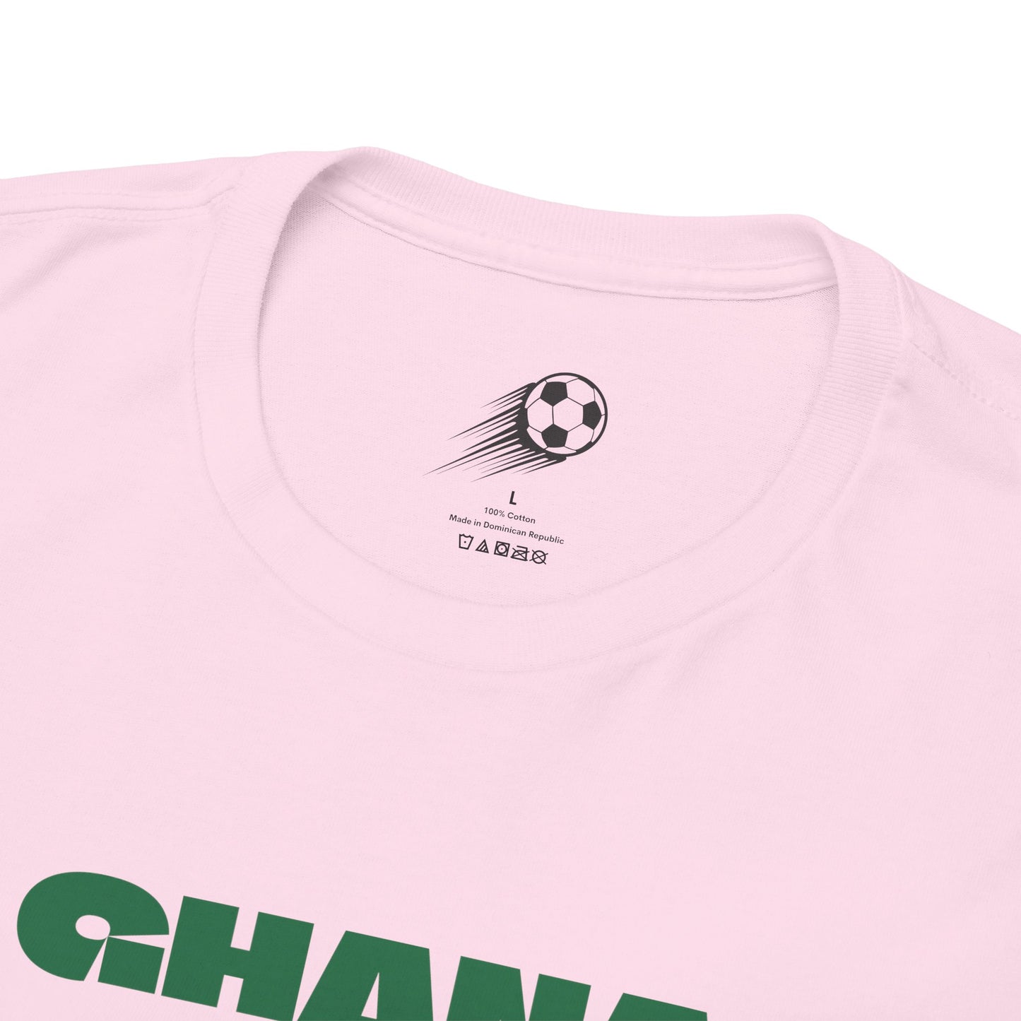 Ghana Football T-Shirt - Unisex Ghana Soccer Fan Tee with Flag (2026)