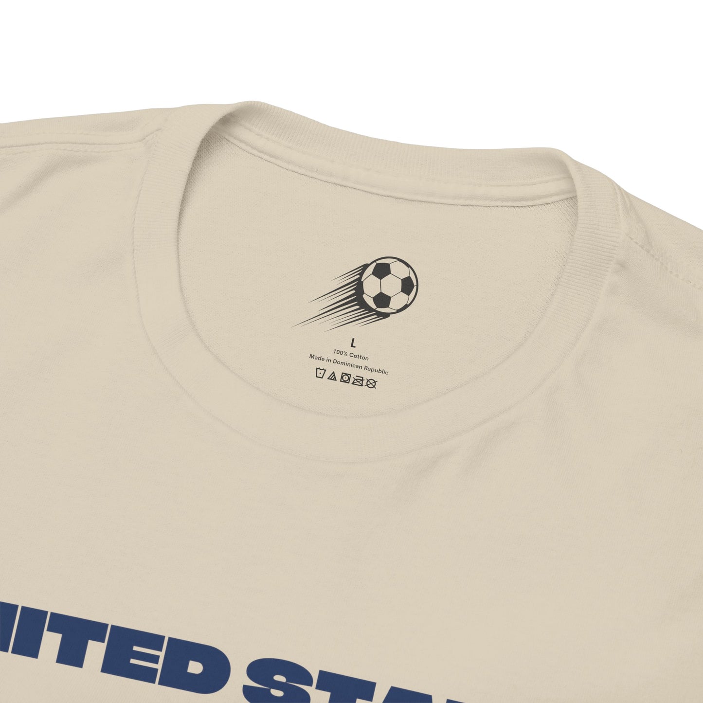 United States Football T-Shirt - Unisex United States Soccer Fan Tee with Flag (2026)